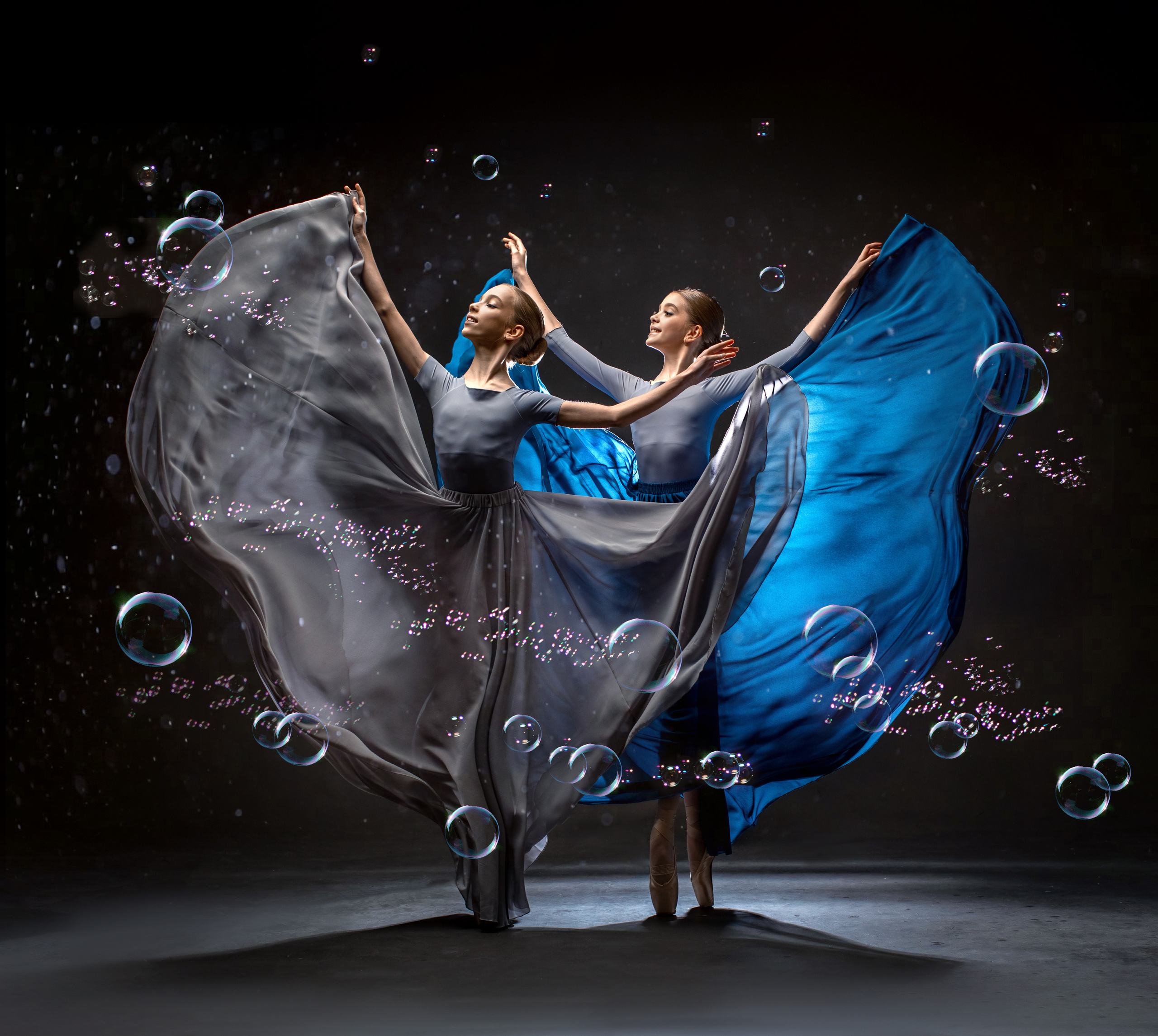 Балетная съёмка на белой циклораме и фонах. Балетный фотограф Алина Ханько — Душа Балета