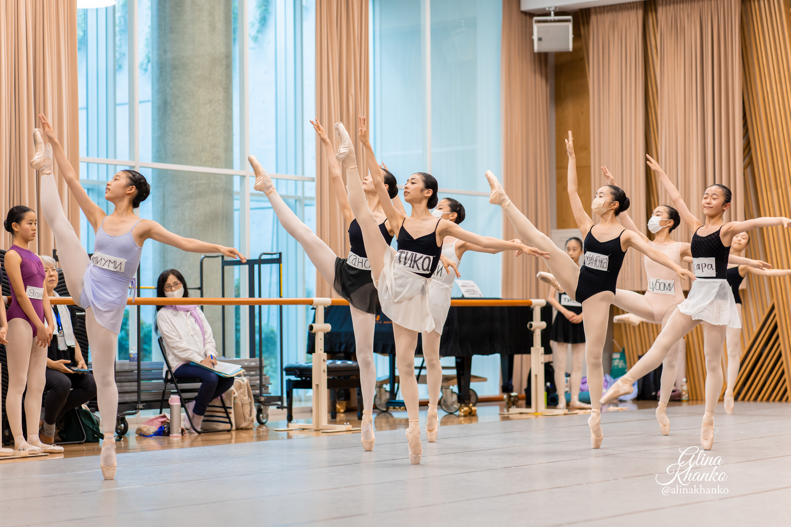 Репортажная съёмка открытых уроков и репетиций. Балетный фотограф Алина Ханько — Душа Балета