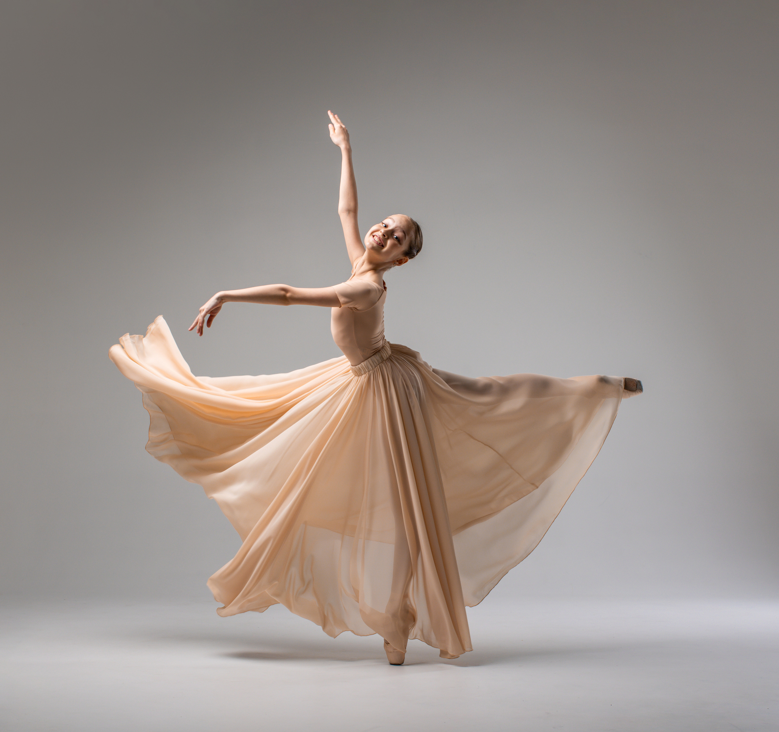 Балетная съёмка на белой циклораме и фонах. Балетный фотограф Алина Ханько — Душа Балета