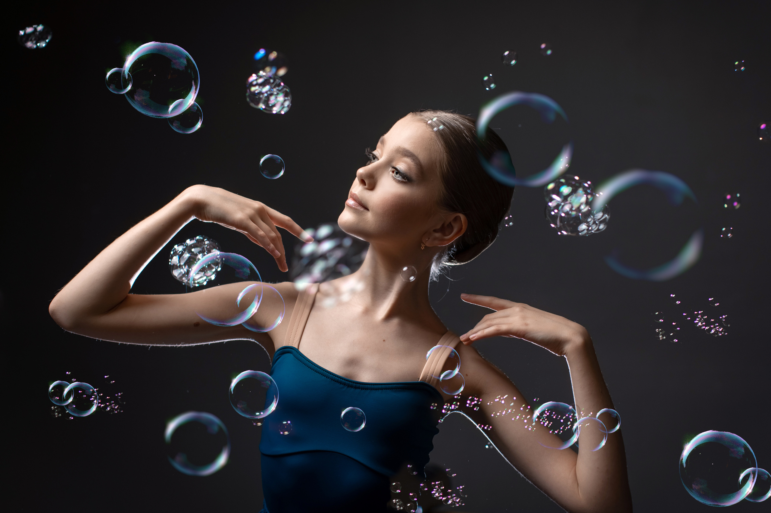 Балетная съёмка на белой циклораме и фонах. Балетный фотограф Алина Ханько — Душа Балета