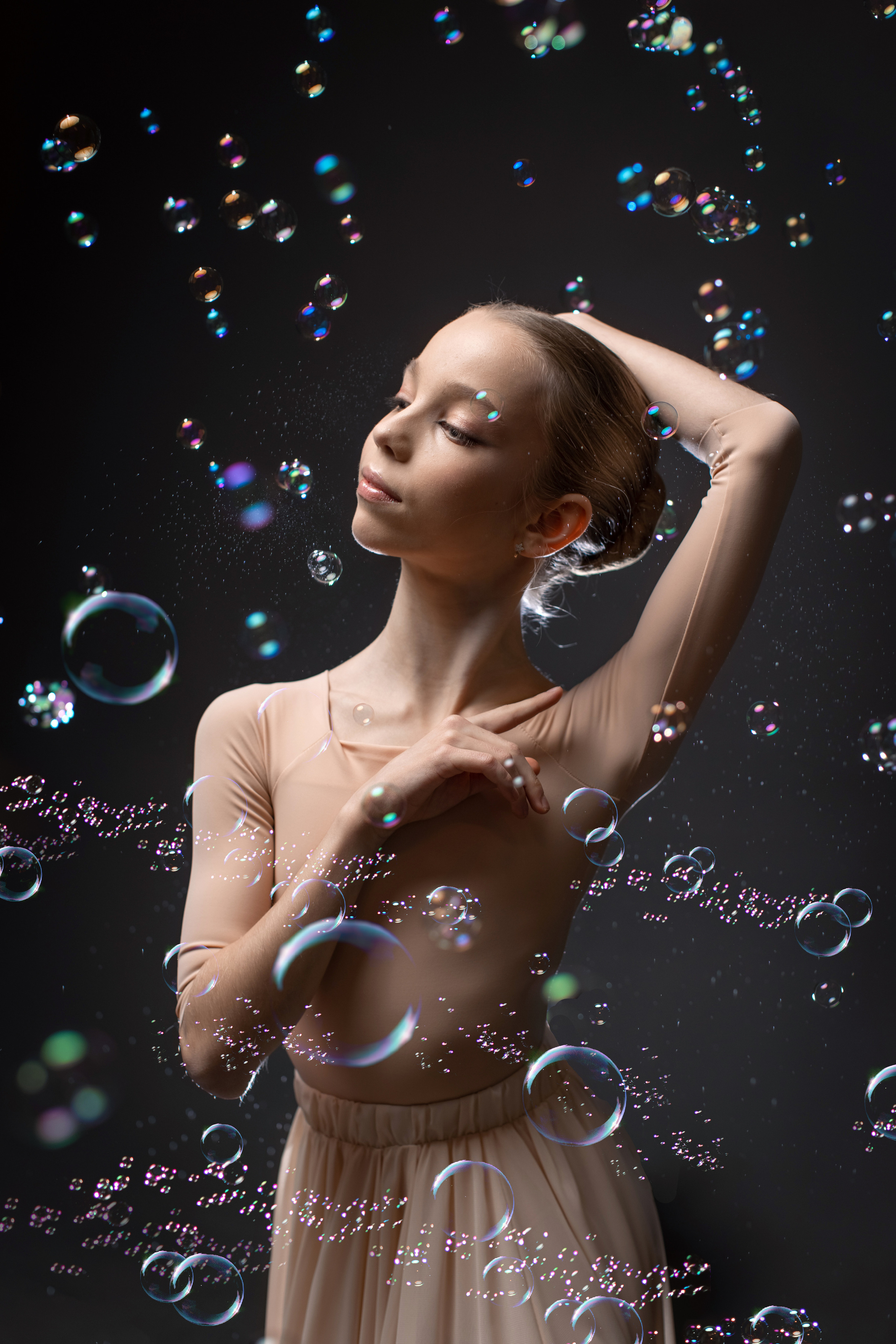 Балетная съёмка на белой циклораме и фонах. Балетный фотограф Алина Ханько — Душа Балета