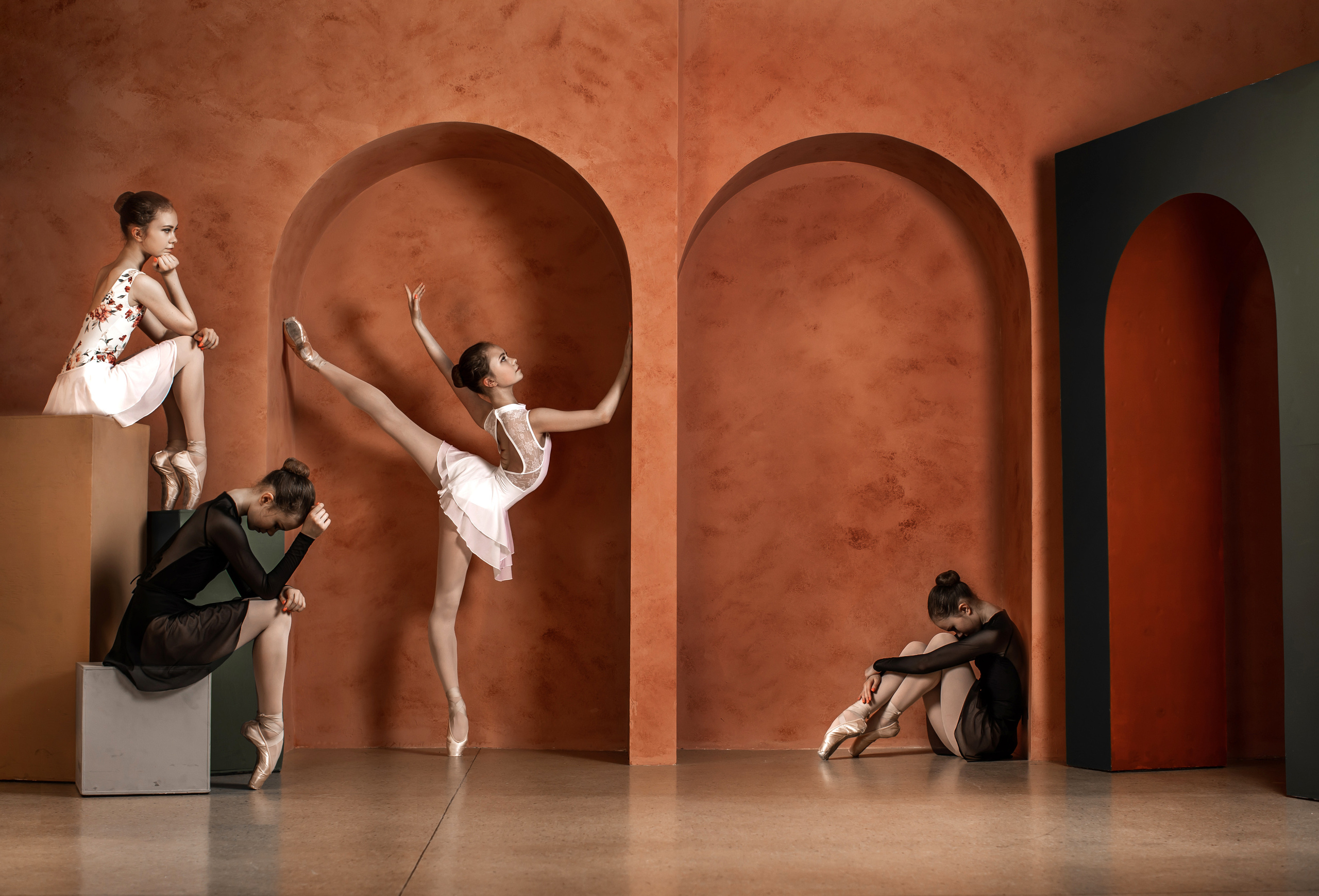 Балетная съёмка в интерьере. Балетный фотограф Алина Ханько — Душа Балета