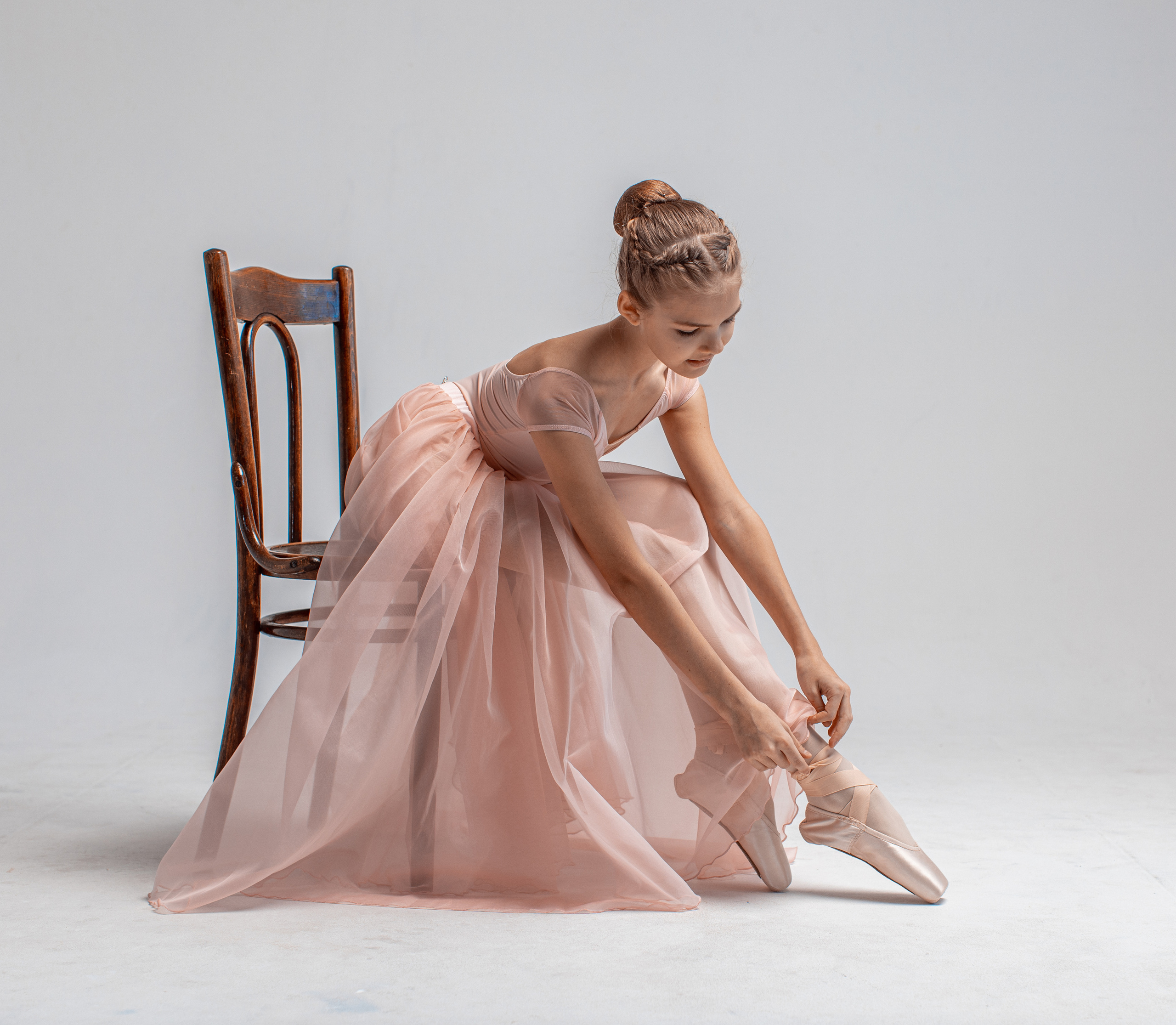 Балетная съёмка на белой циклораме и фонах. Балетный фотограф Алина Ханько — Душа Балета