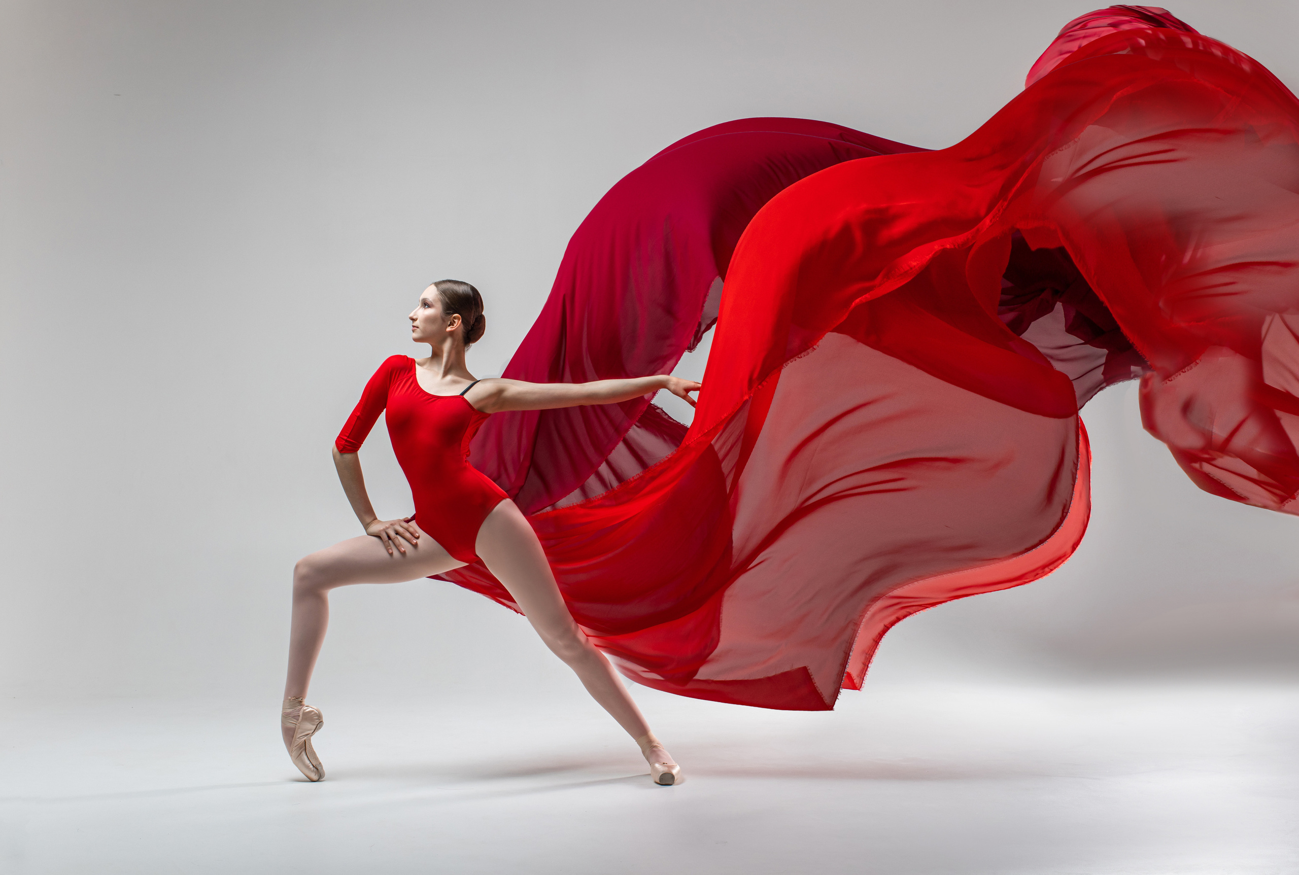 Балетная съёмка на белой циклораме и фонах. Балетный фотограф Алина Ханько — Душа Балета
