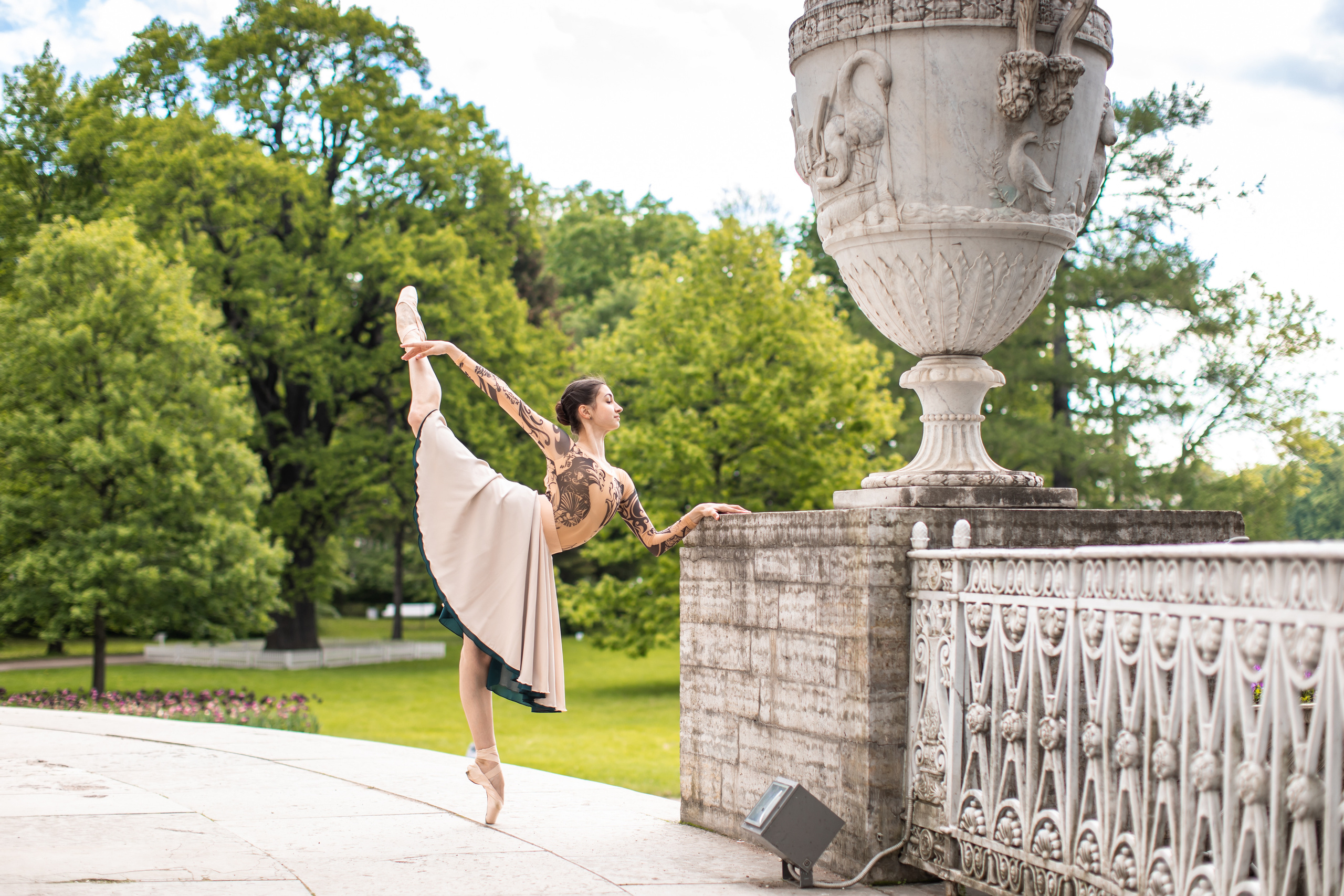 Балетная съёмка на улице. Балетный фотограф Алина Ханько — Душа Балета