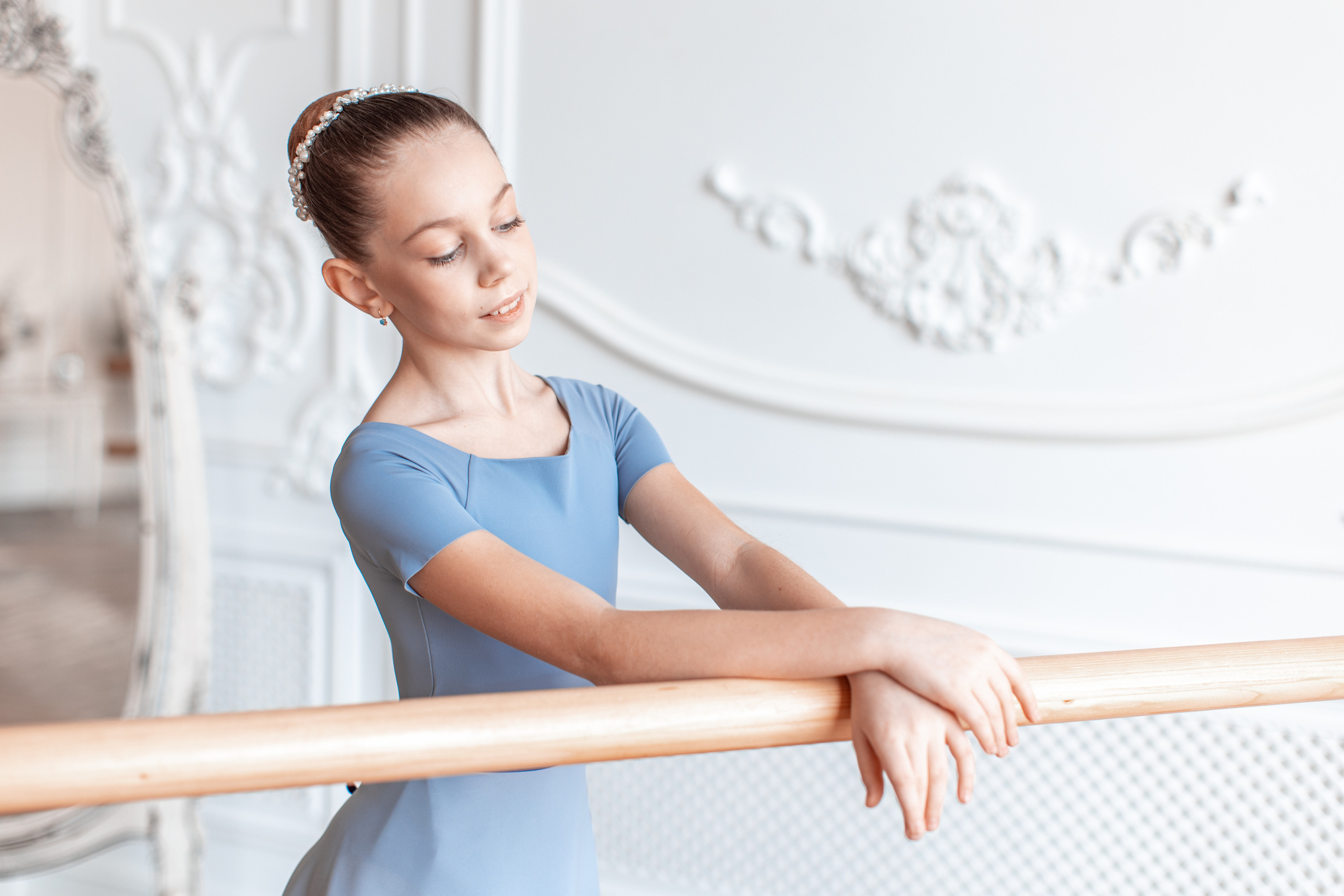 Балетный купальник «Футболка» напрокат Zidans. Балетный фотограф Алина Ханько — Душа Балета