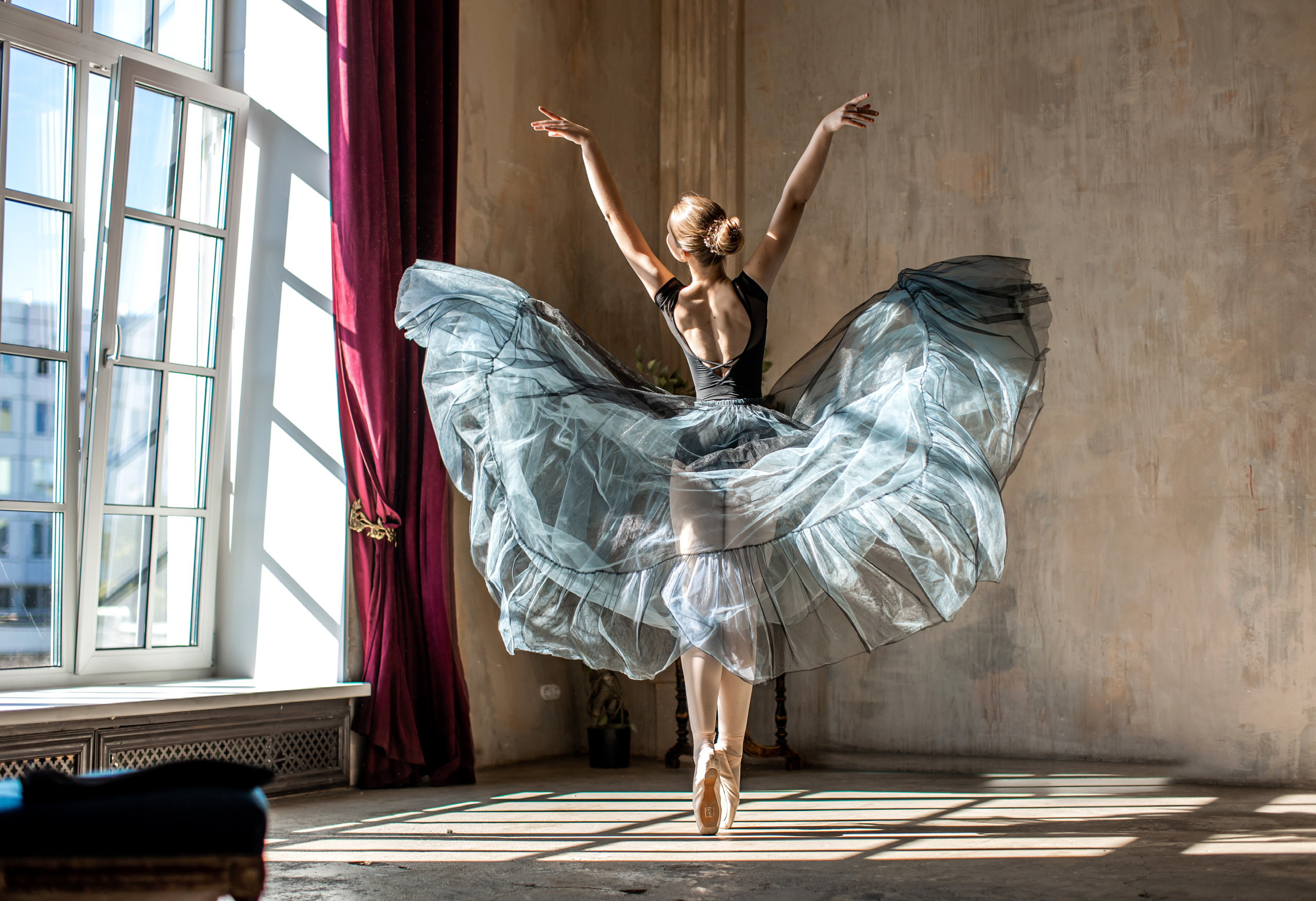 Воздушная юбка прозрачная напрокат Marine. Балетный фотограф Алина Ханько — Душа Балета