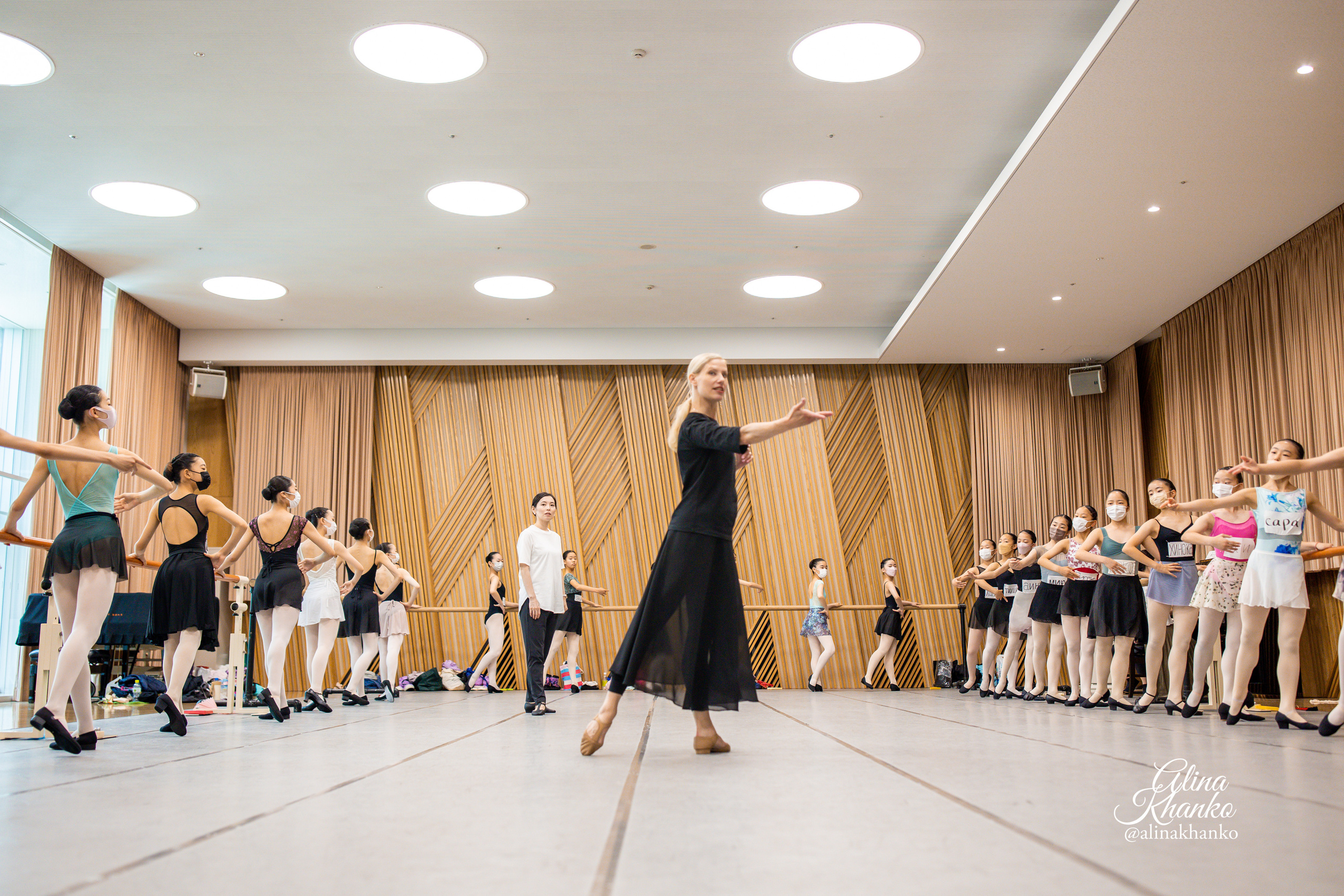 Репортажная съёмка открытых уроков и репетиций. Балетный фотограф Алина Ханько — Душа Балета