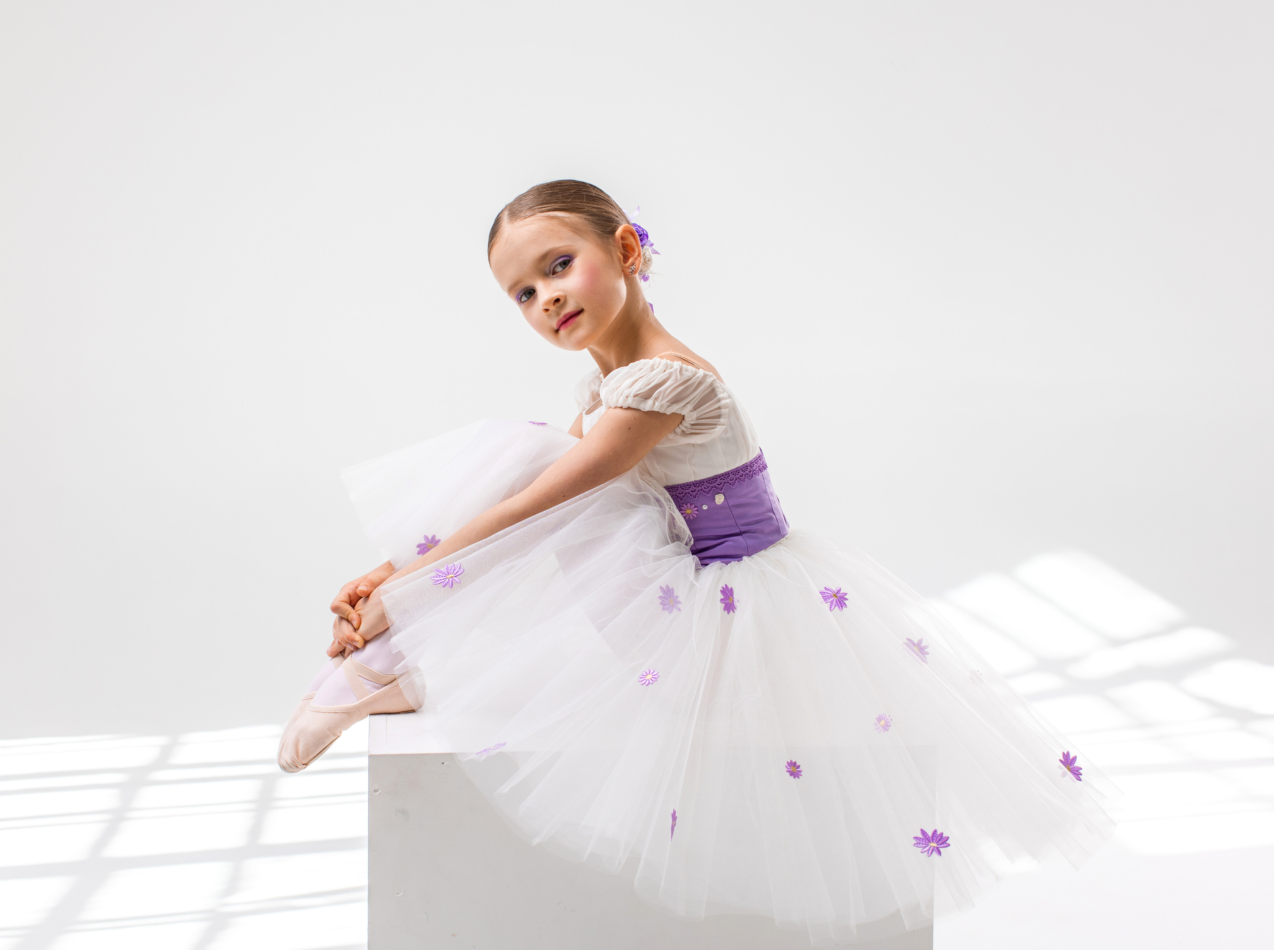 Балетная съёмка на белой циклораме и фонах. Балетный фотограф Алина Ханько — Душа Балета
