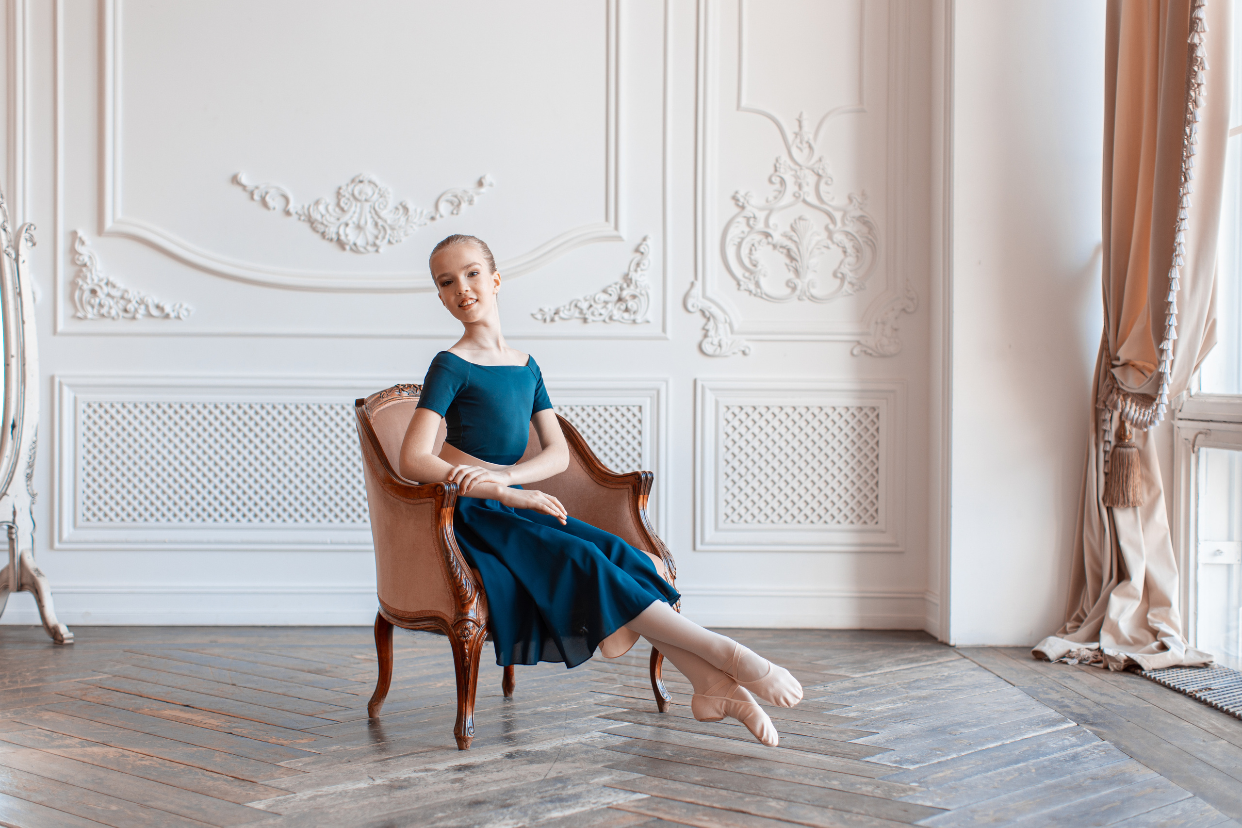 Балетный купальник «Футболка» напрокат Zidans. Балетный фотограф Алина Ханько — Душа Балета