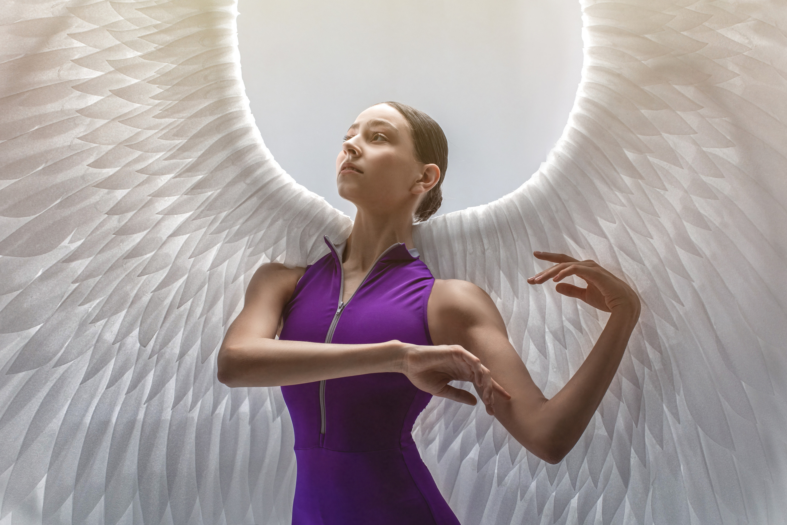 Балетная съёмка на белой циклораме и фонах. Балетный фотограф Алина Ханько — Душа Балета
