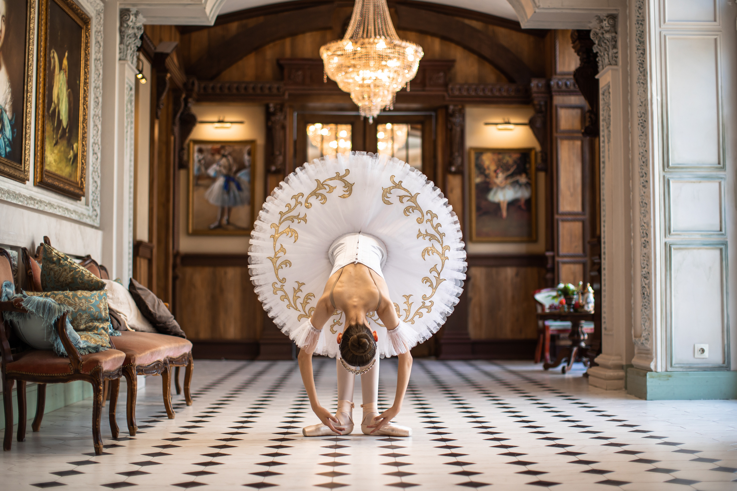 Балетная съёмка в интерьере. Балетный фотограф Алина Ханько — Душа Балета