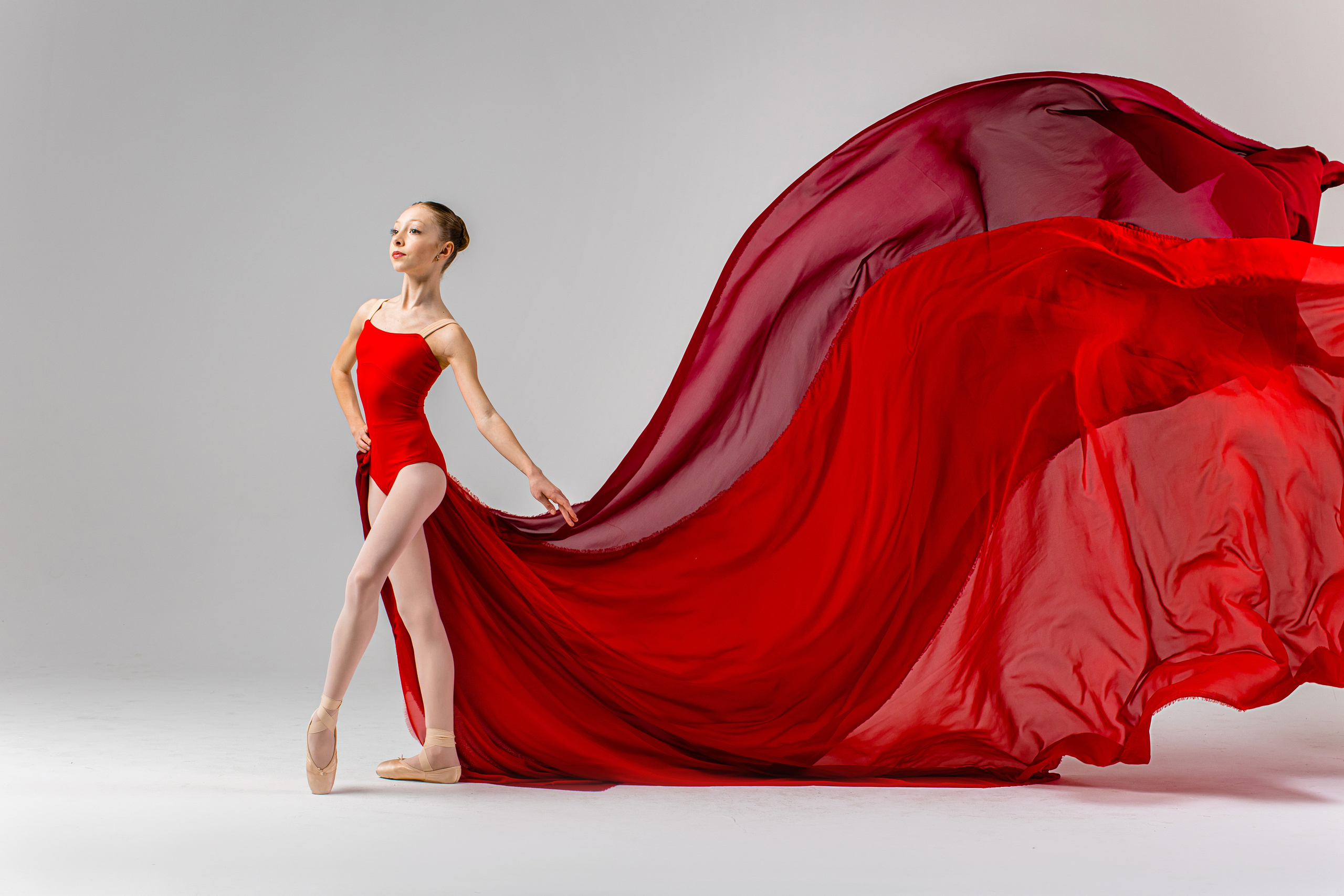 Балетная съёмка на белой циклораме и фонах. Балетный фотограф Алина Ханько — Душа Балета