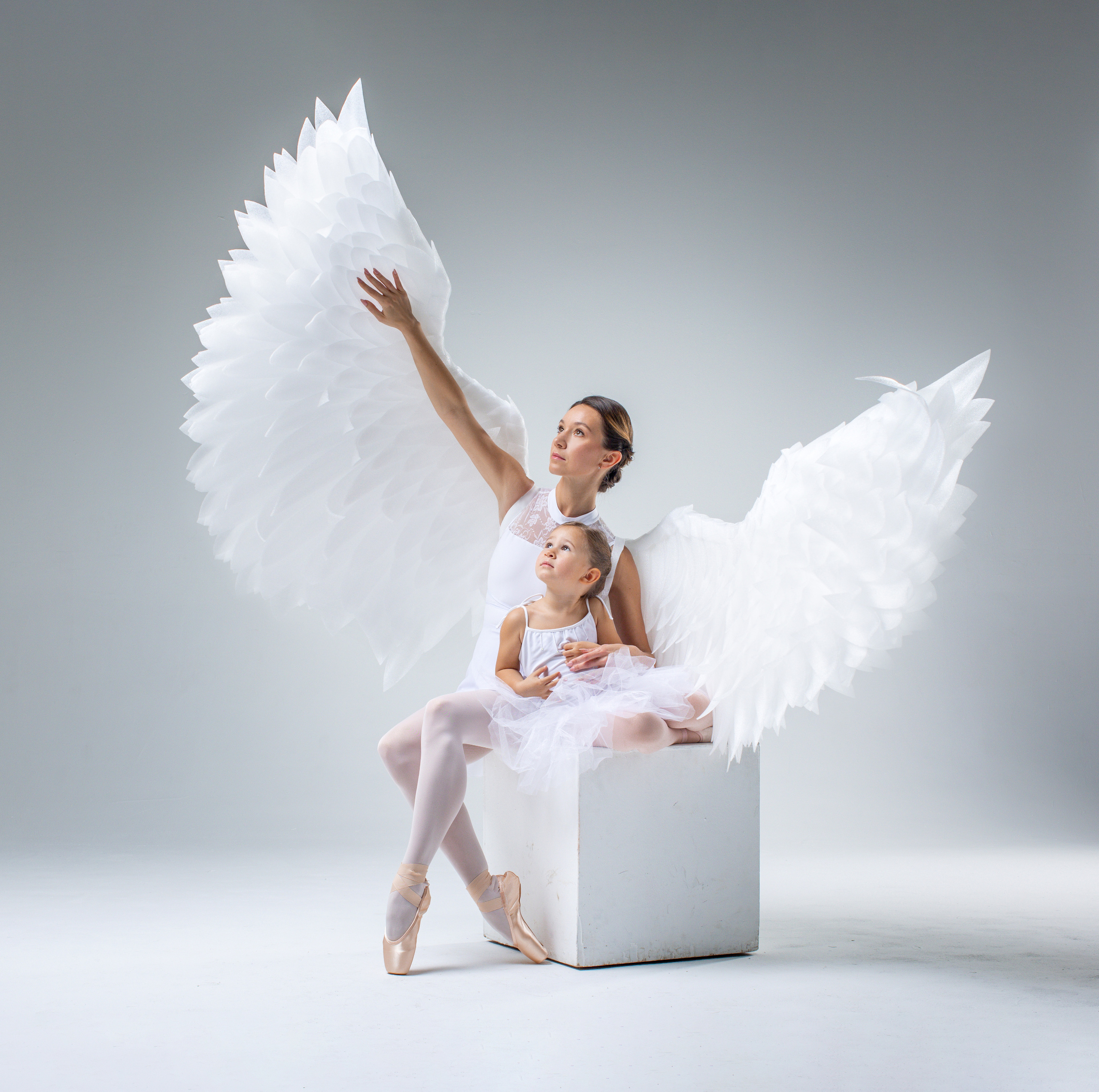 Балетная съёмка на белой циклораме и фонах. Балетный фотограф Алина Ханько — Душа Балета
