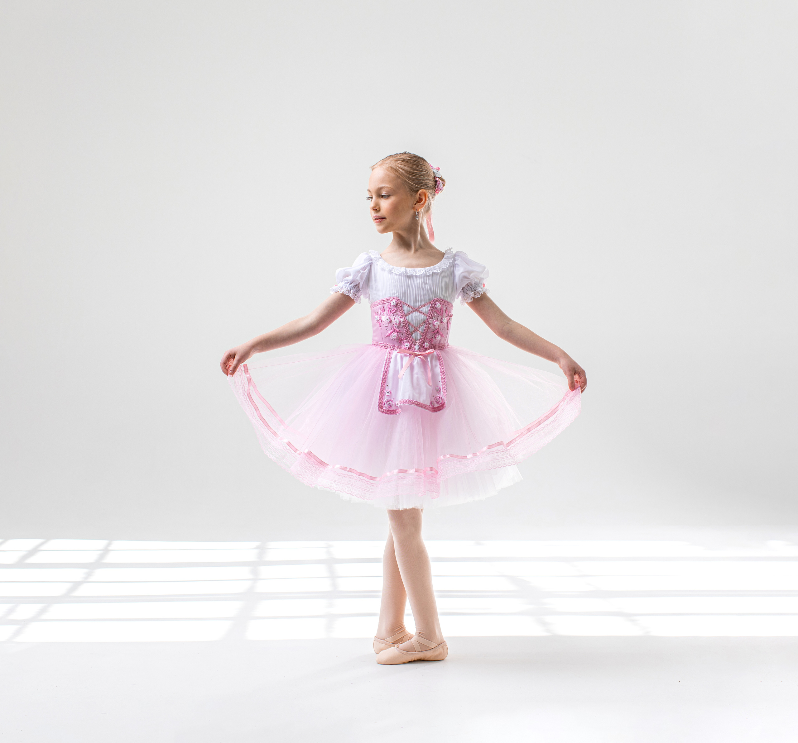 Балетная съёмка на белой циклораме и фонах. Балетный фотограф Алина Ханько — Душа Балета