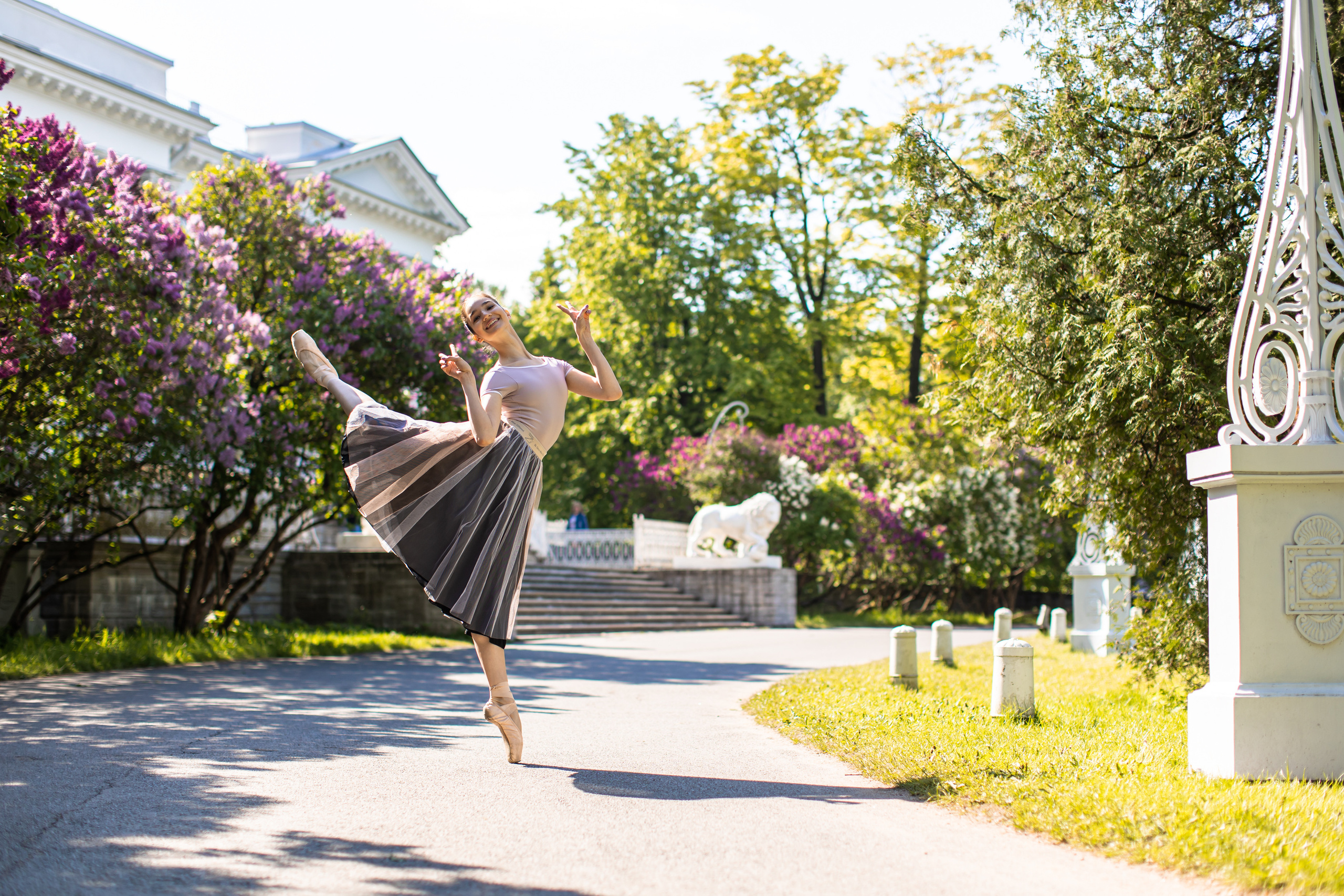 Балетная съёмка на улице. Балетный фотограф Алина Ханько — Душа Балета