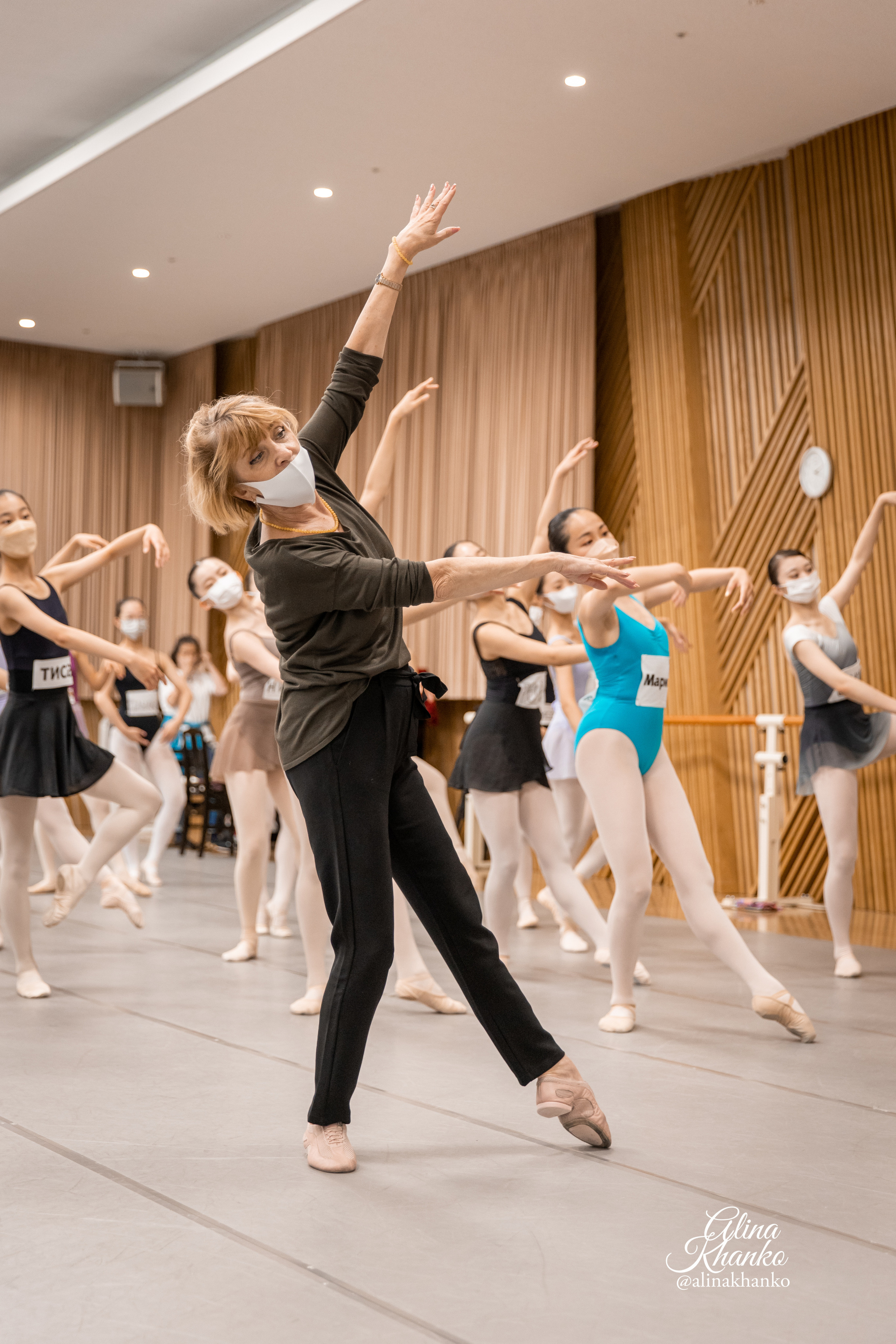 Репортажная съёмка открытых уроков и репетиций. Балетный фотограф Алина Ханько — Душа Балета