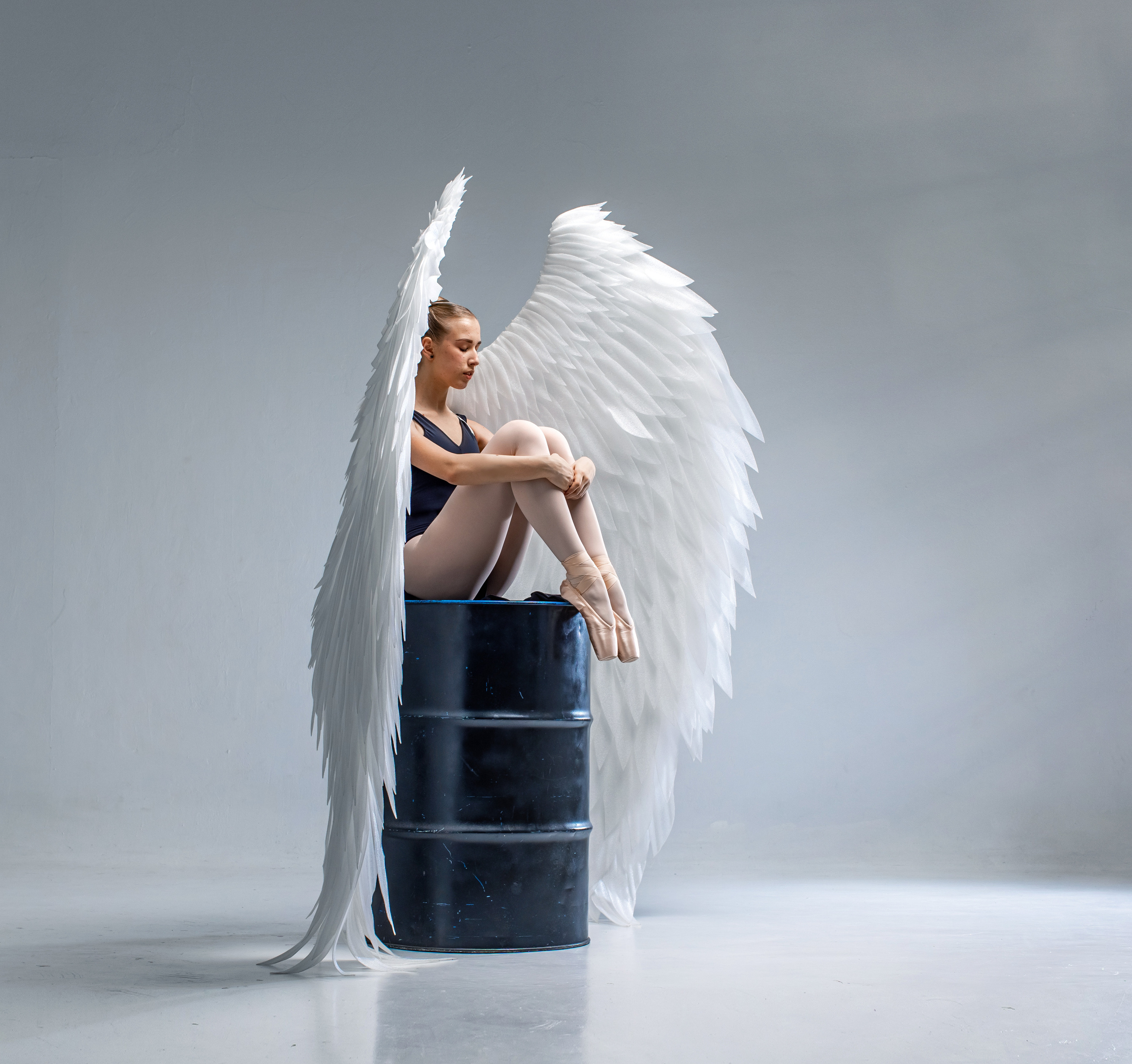 Балетная съёмка на белой циклораме и фонах. Балетный фотограф Алина Ханько — Душа Балета