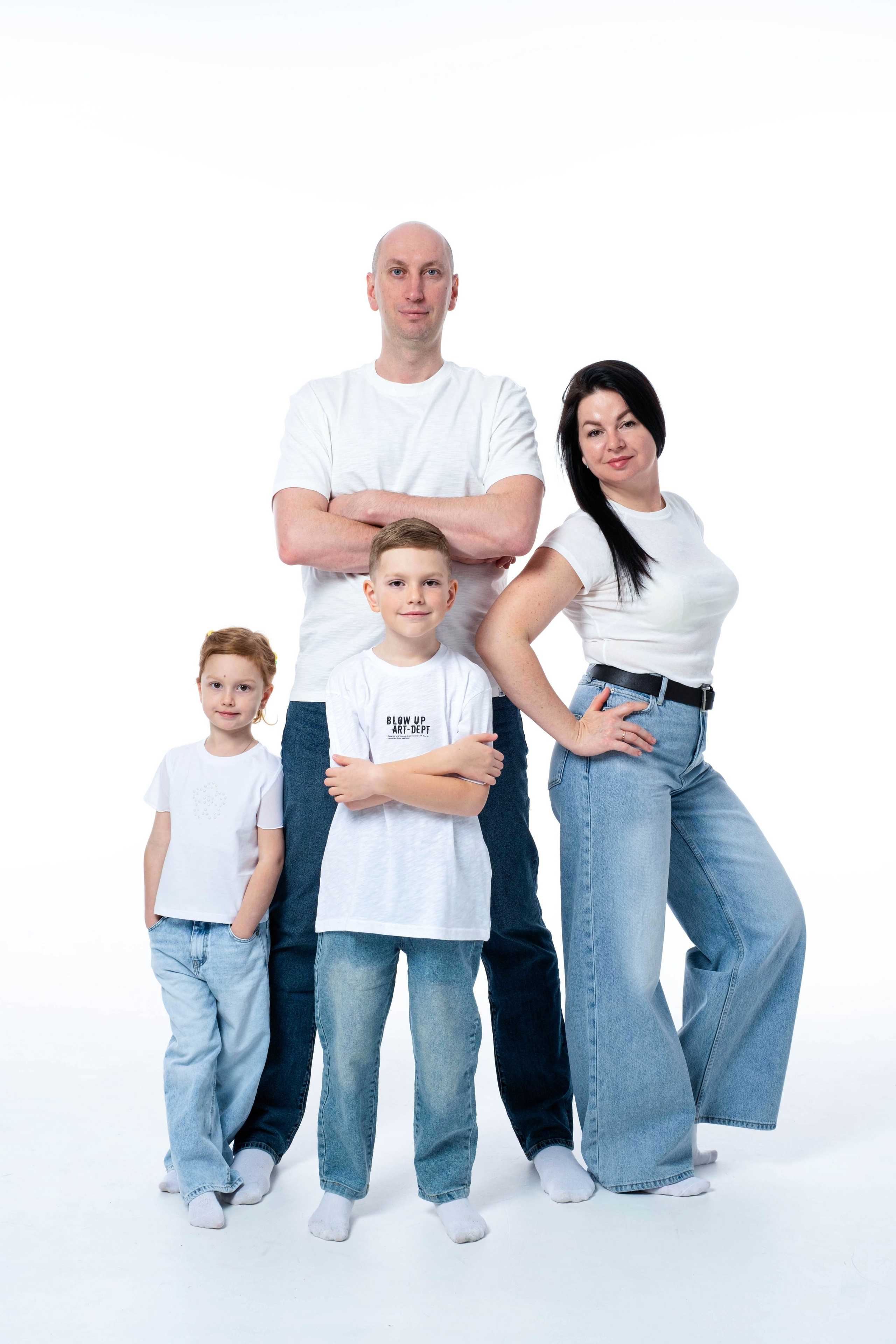 Семья Васютиных. Студийный, портретный, семейный фотограф Южно-Сахалинска Яна Радаева