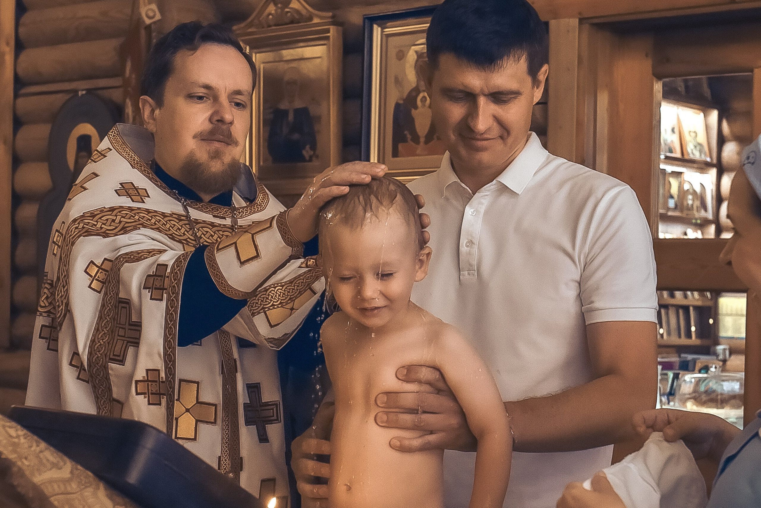 Крещение Романа. Семейный фотограф в Ростове-на-Дону Мария Панарина