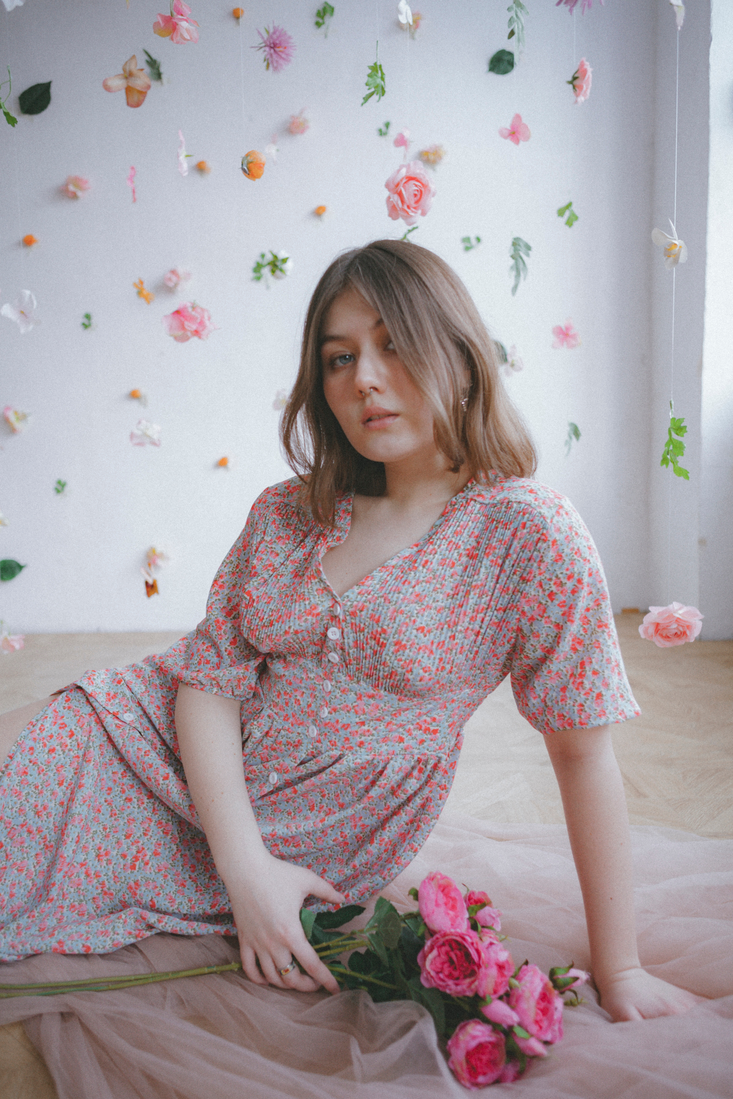 В цветах. Фотограф в Туле Шапка Полина