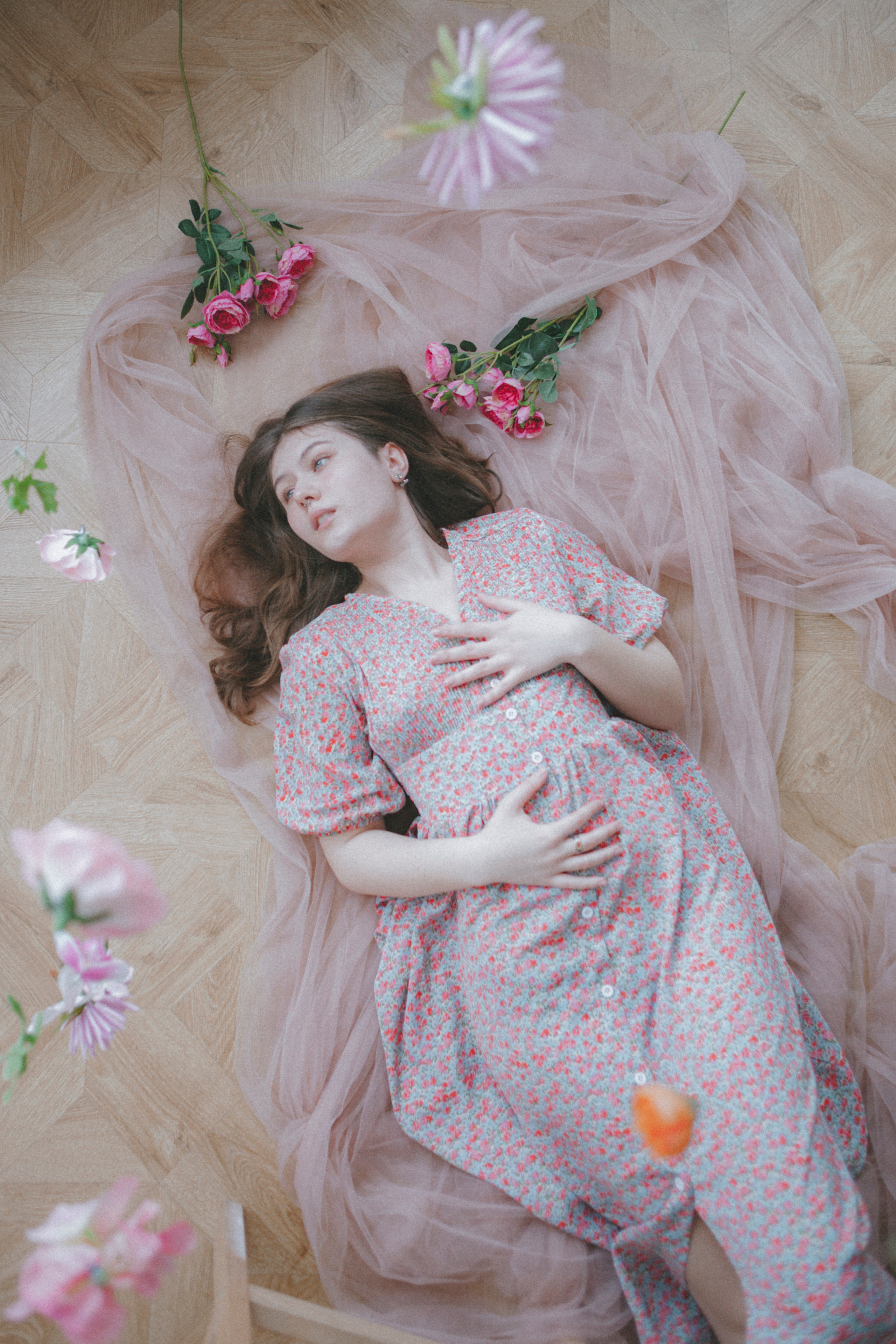 В цветах. Фотограф в Туле Шапка Полина