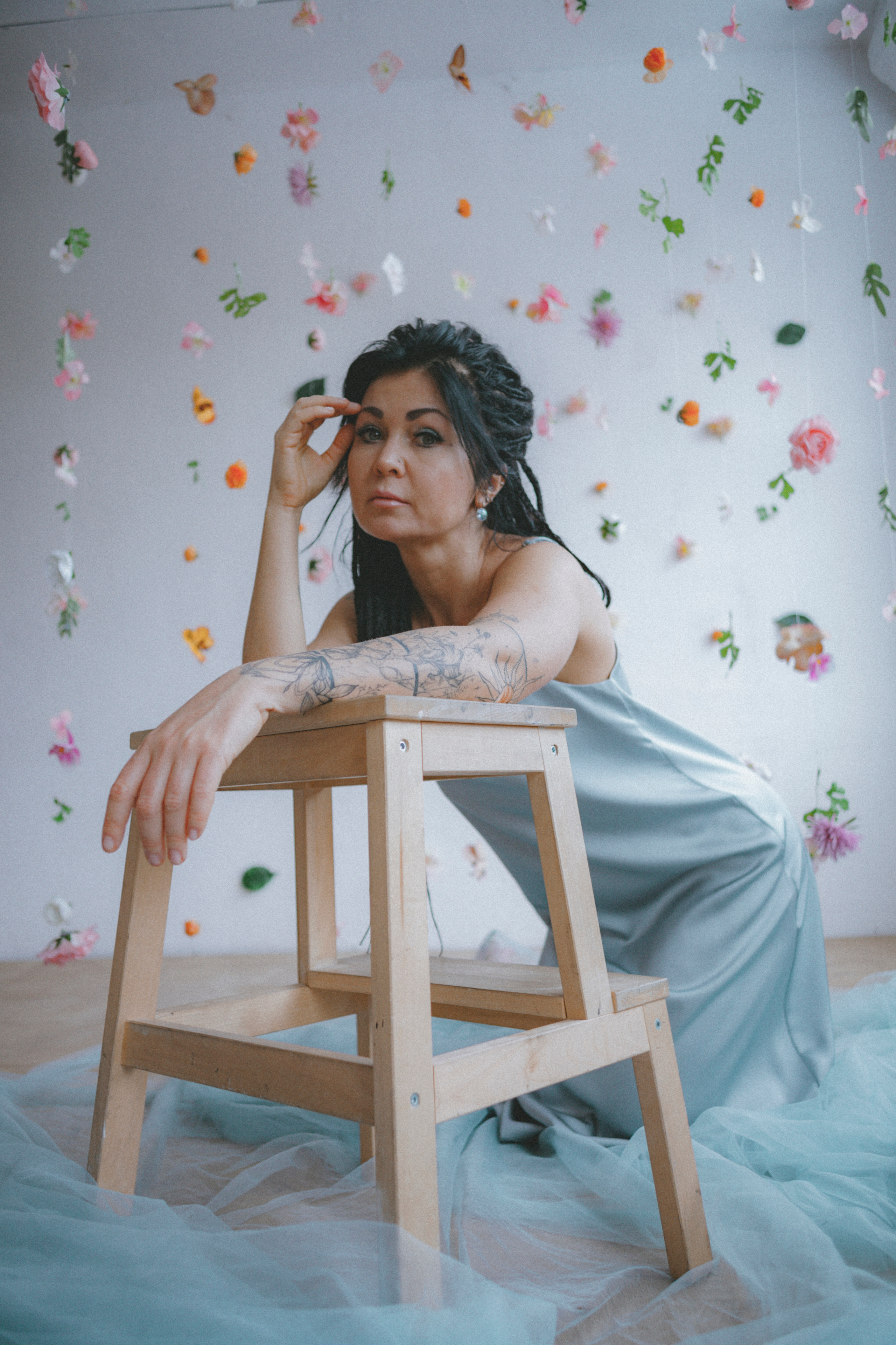 В цветах. Фотограф в Туле Шапка Полина