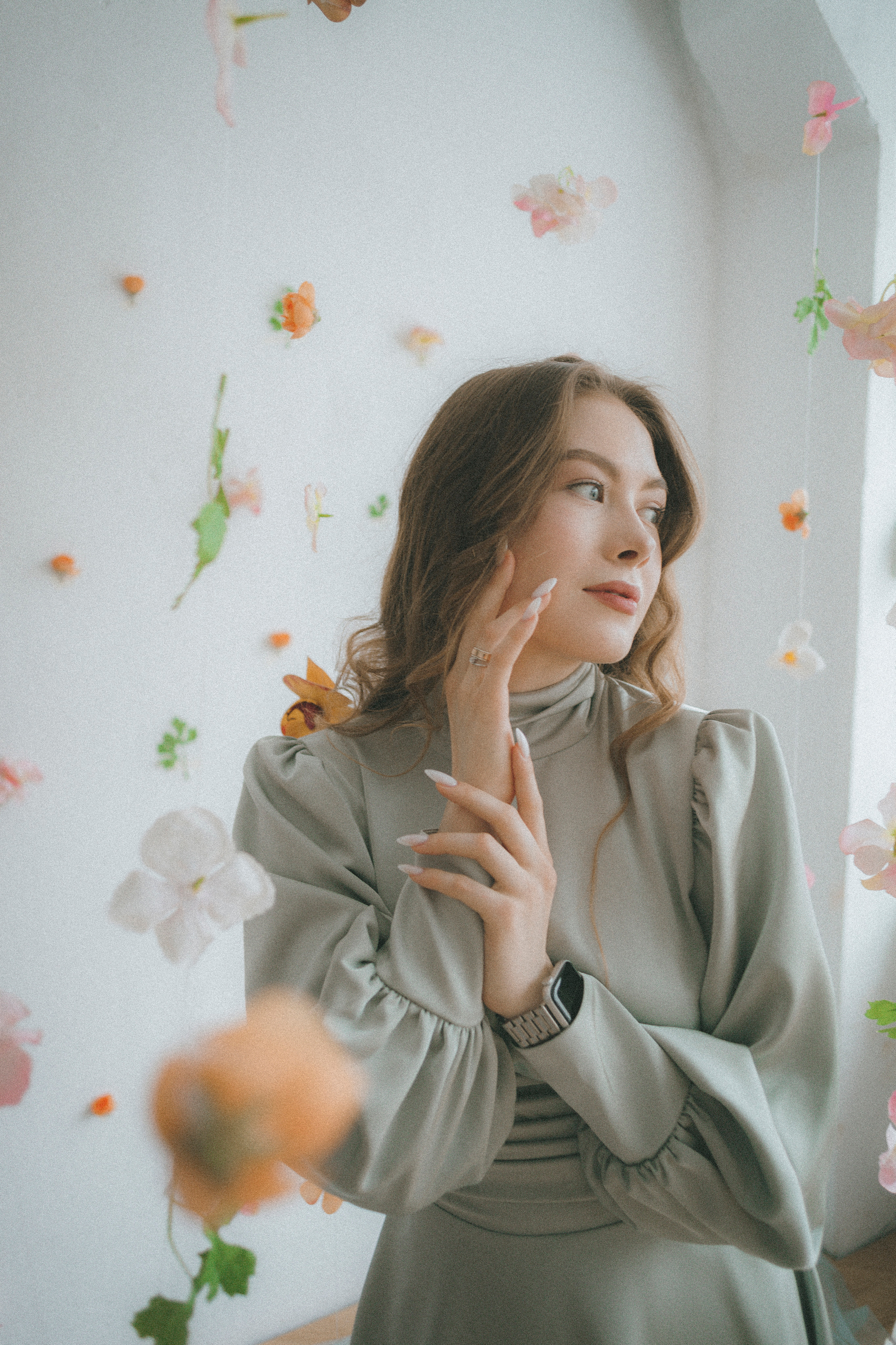 В цветах. Фотограф в Туле Шапка Полина