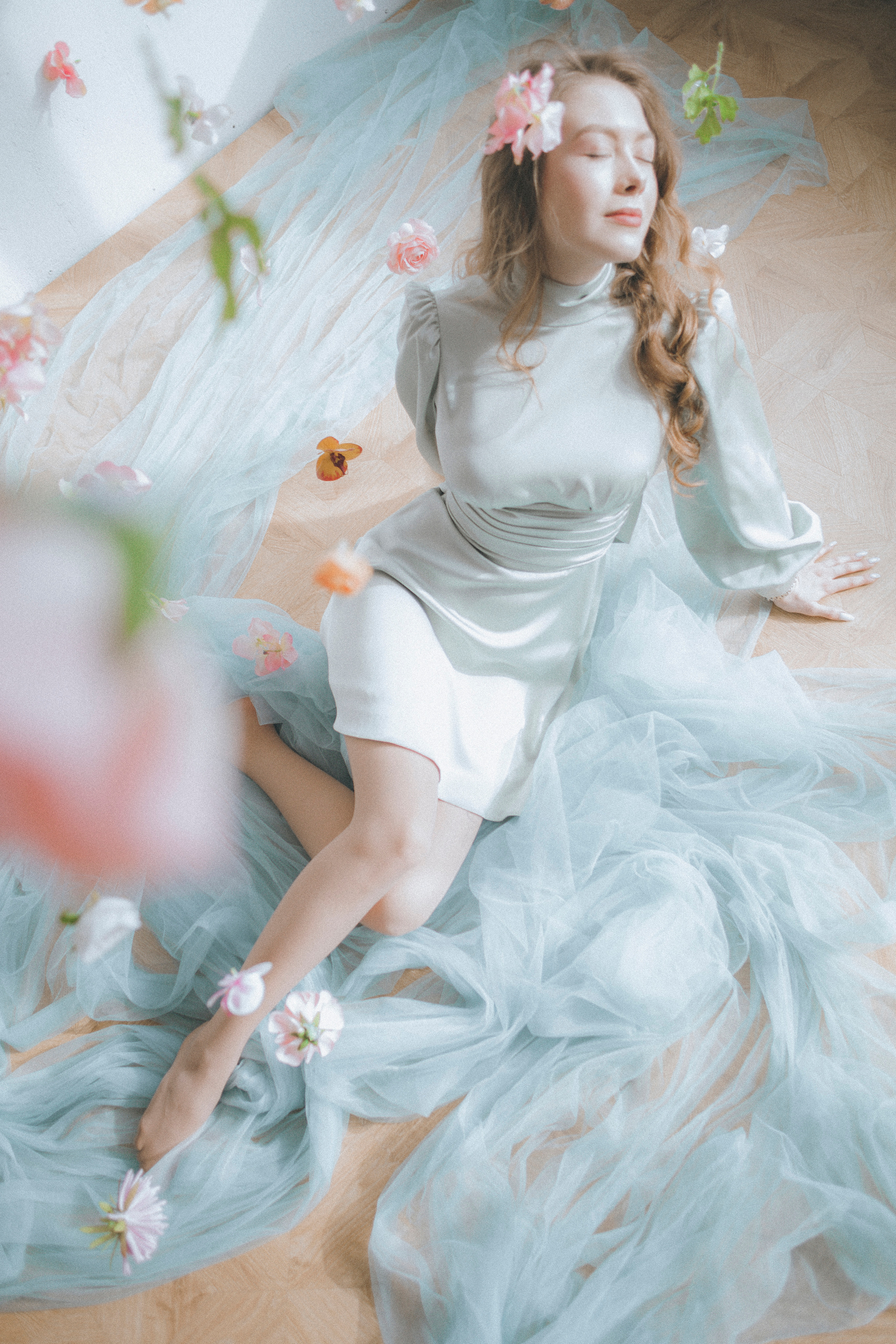 В цветах. Фотограф в Туле Шапка Полина