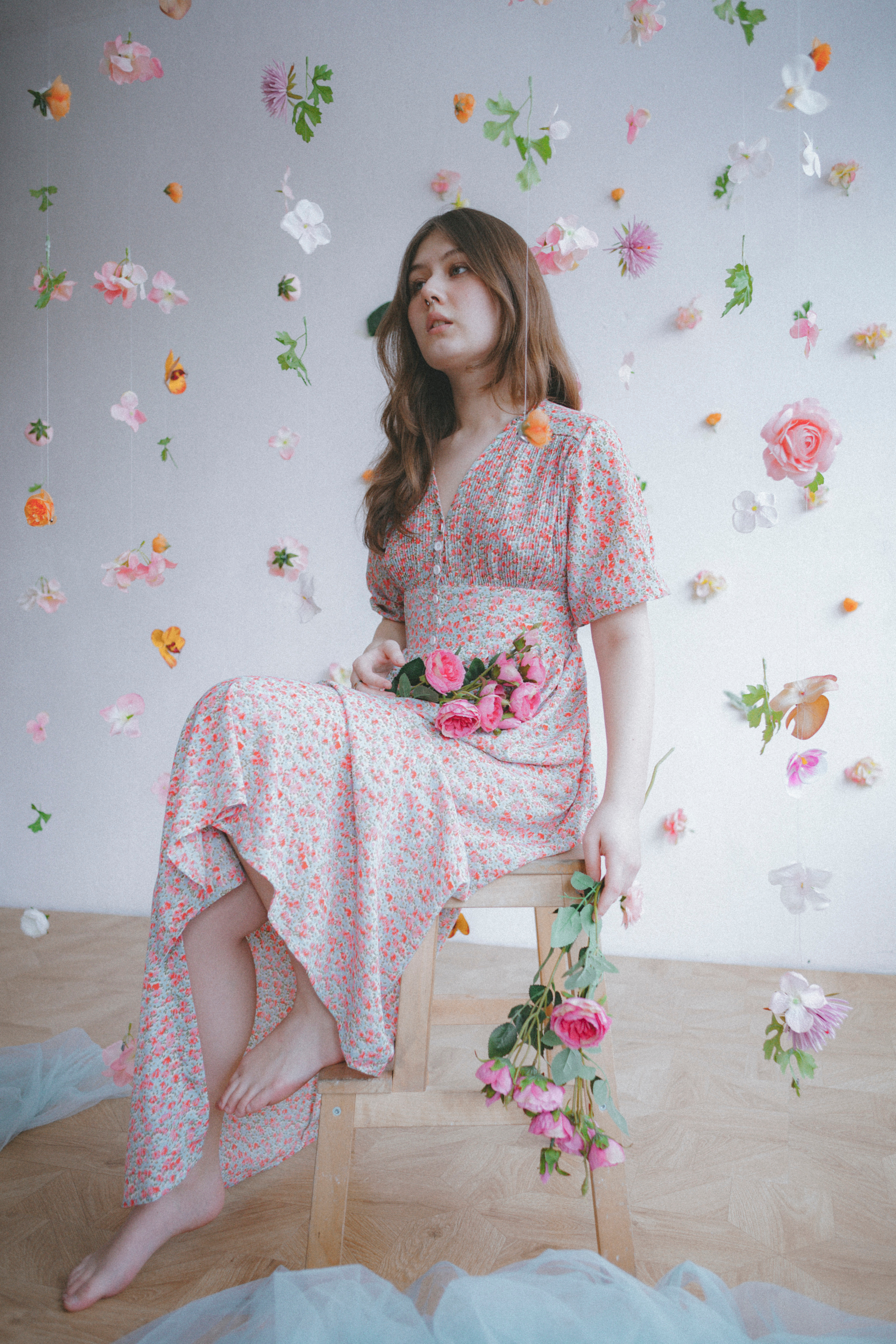 В цветах. Фотограф в Туле Шапка Полина