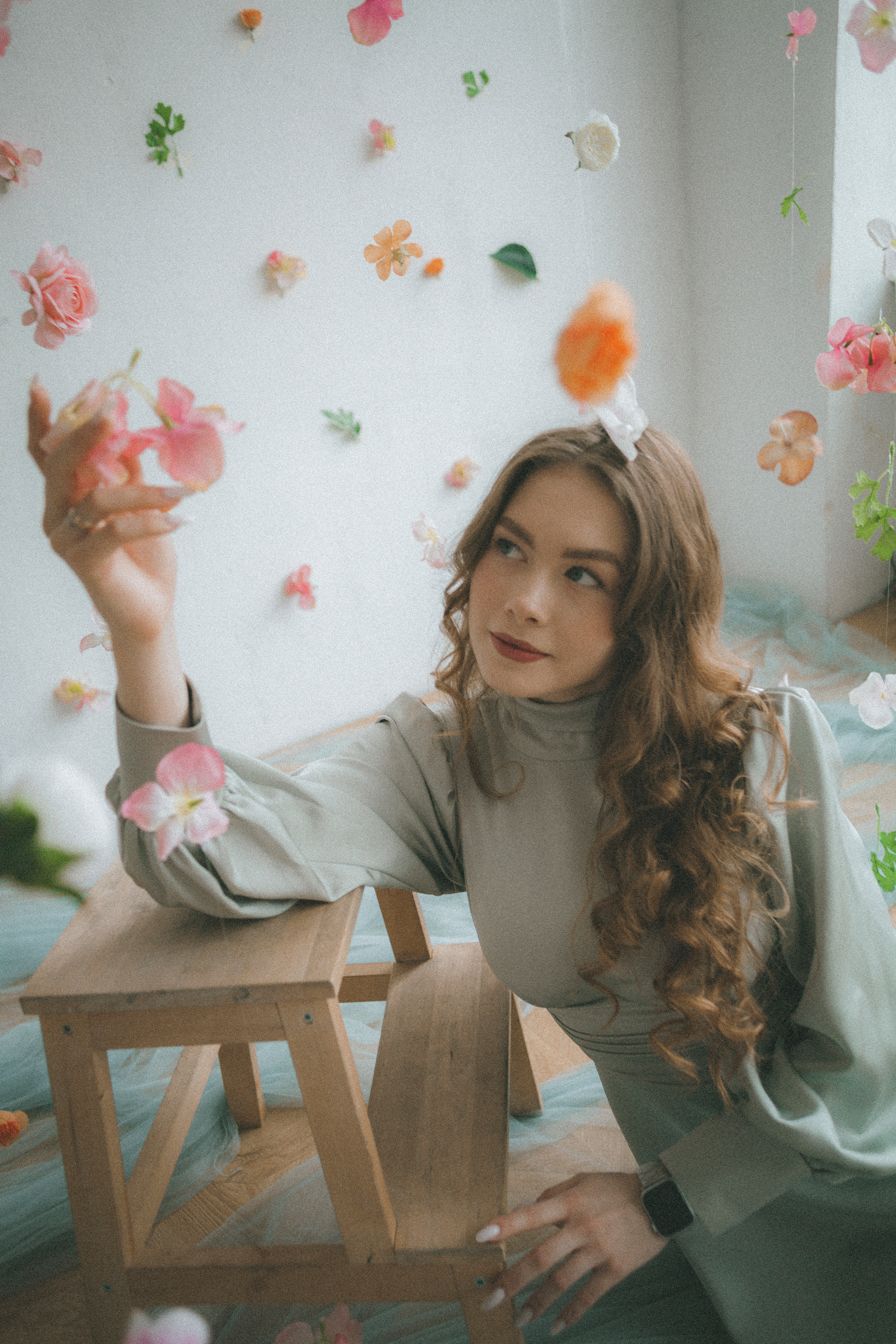 В цветах. Фотограф в Туле Шапка Полина