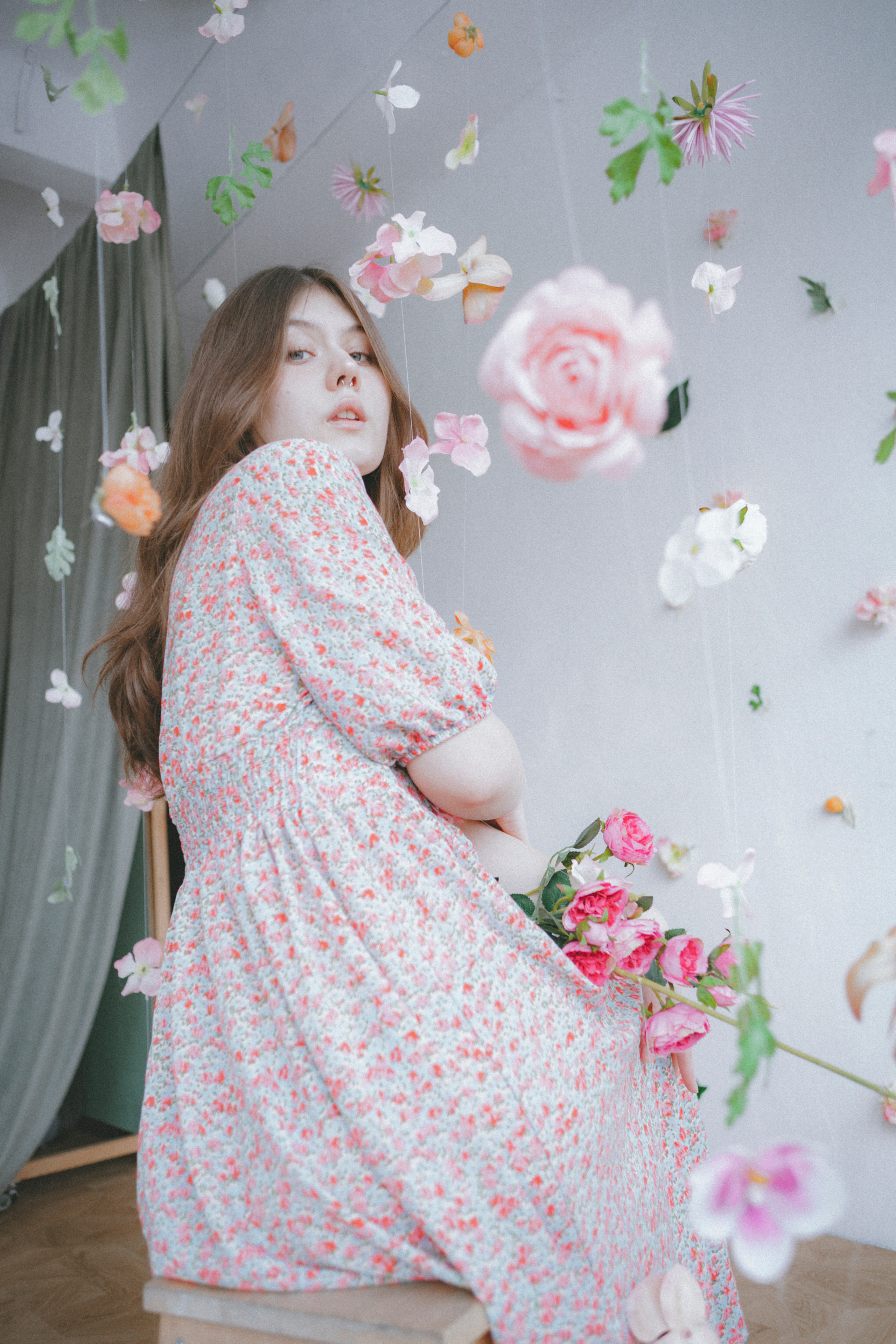 В цветах. Фотограф в Туле Шапка Полина