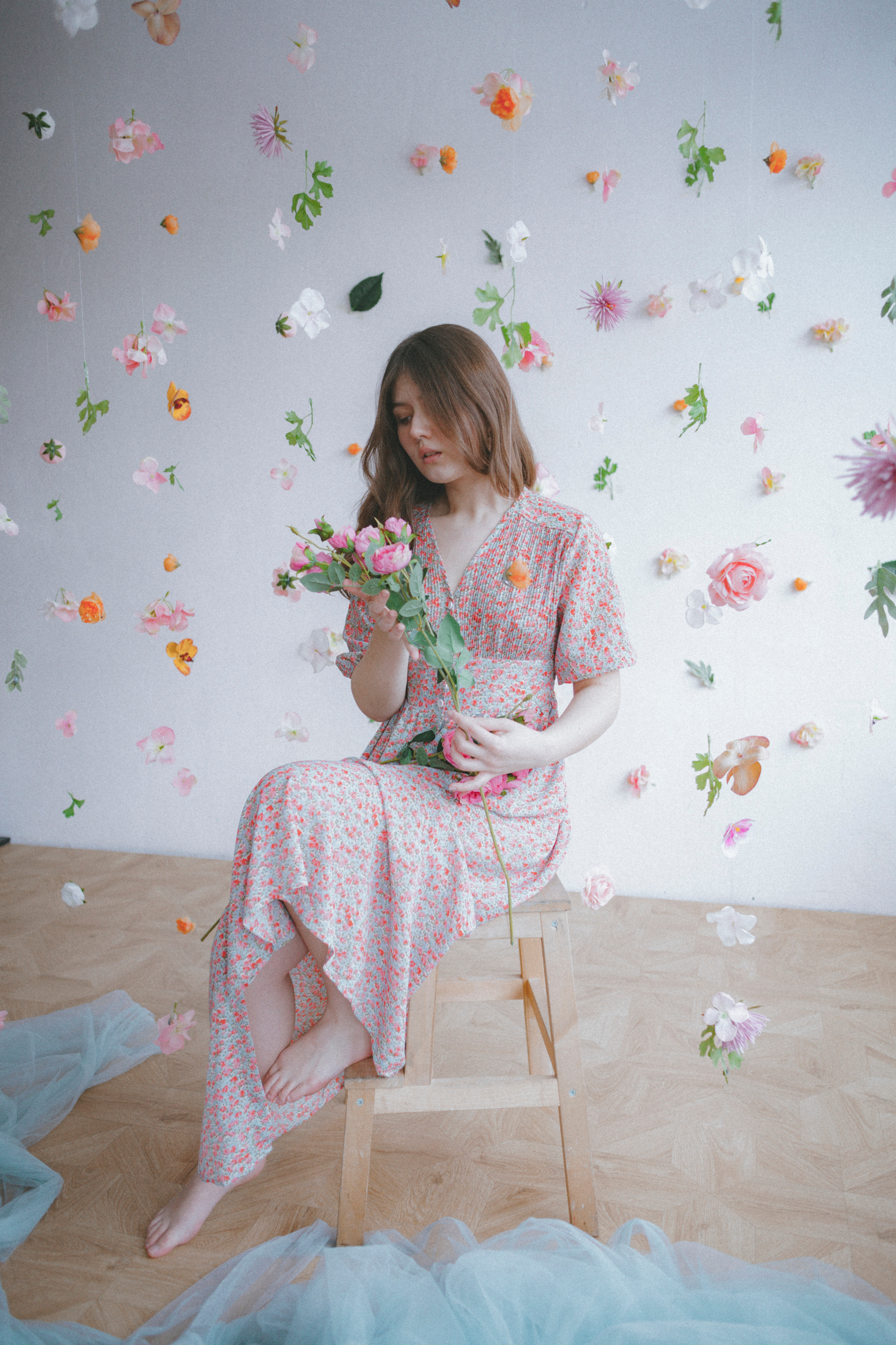 В цветах. Фотограф в Туле Шапка Полина