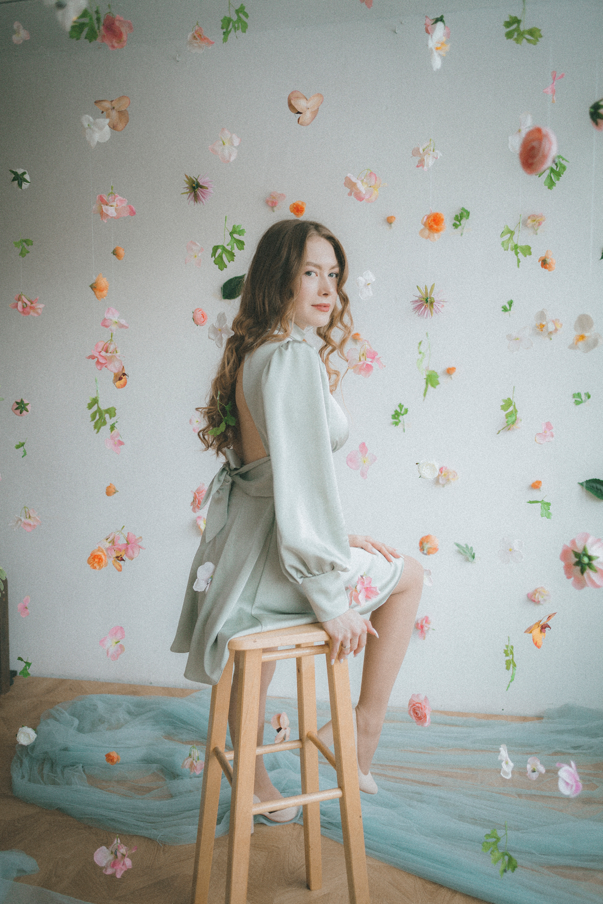 В цветах. Фотограф в Туле Шапка Полина