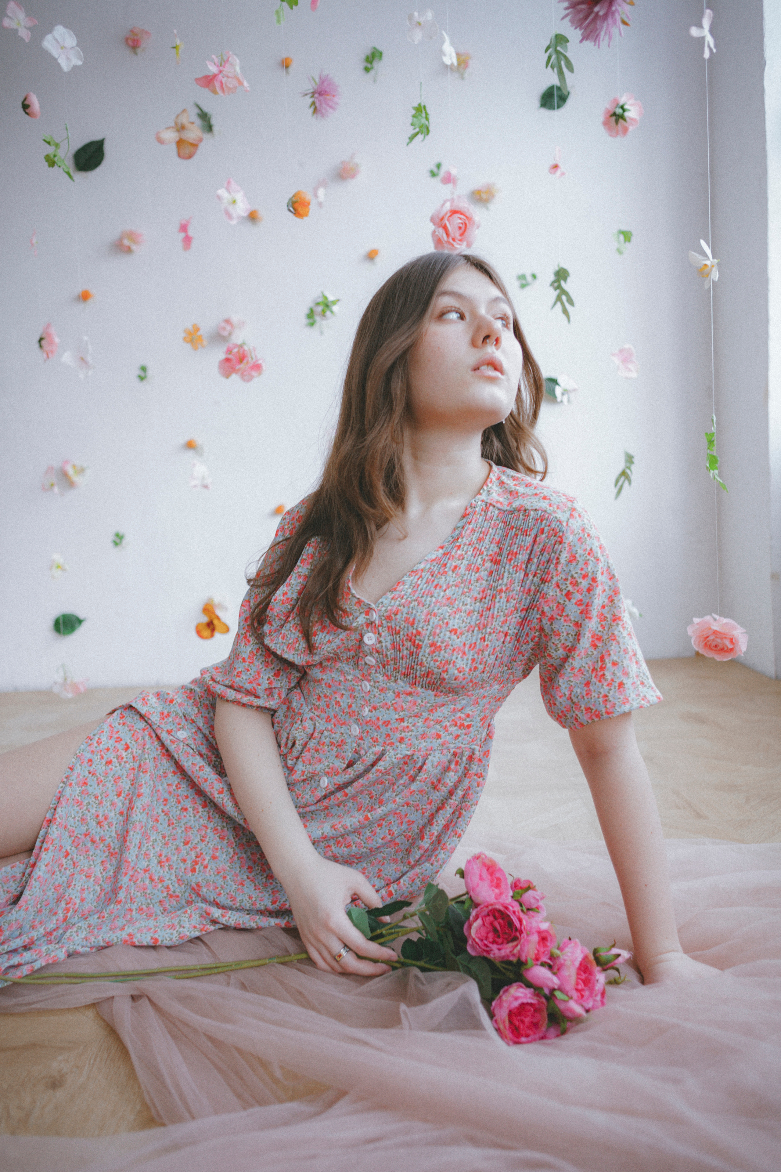 В цветах. Фотограф в Туле Шапка Полина