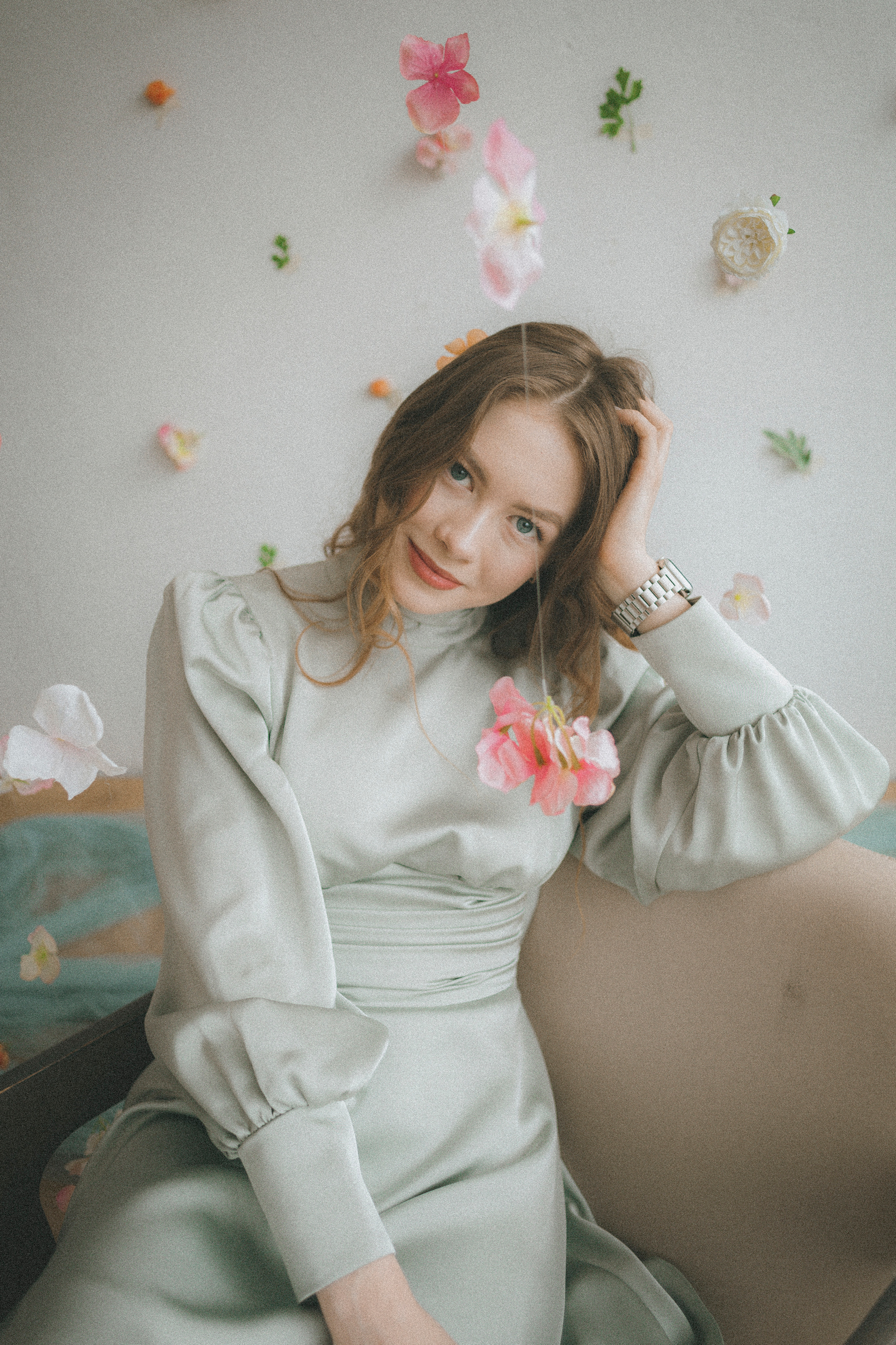 В цветах. Фотограф в Туле Шапка Полина