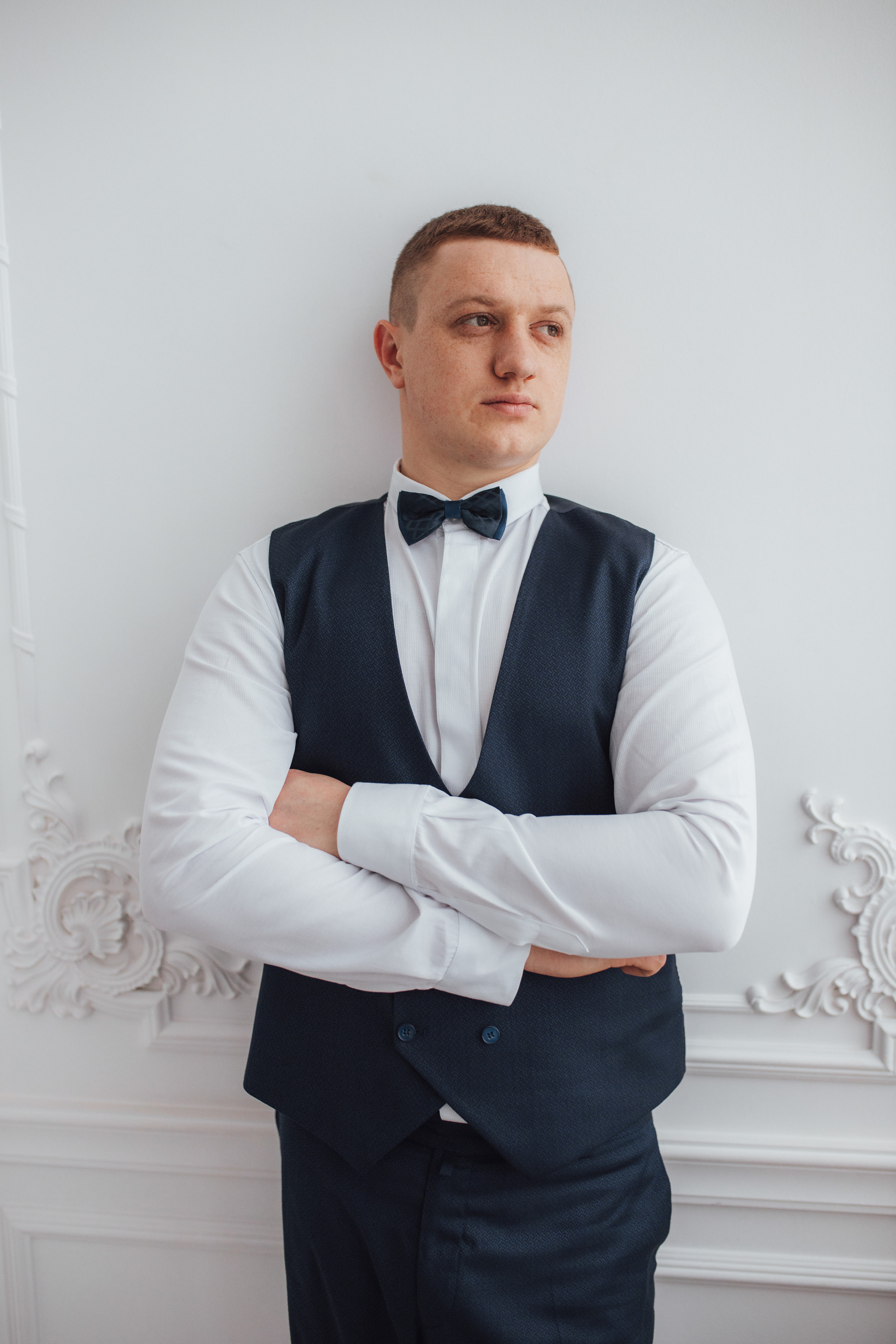 Свадебная фотосессия в студии Екатерина и Никита. Семейный и свадебный фотограф в Донецке Елена Гордеева