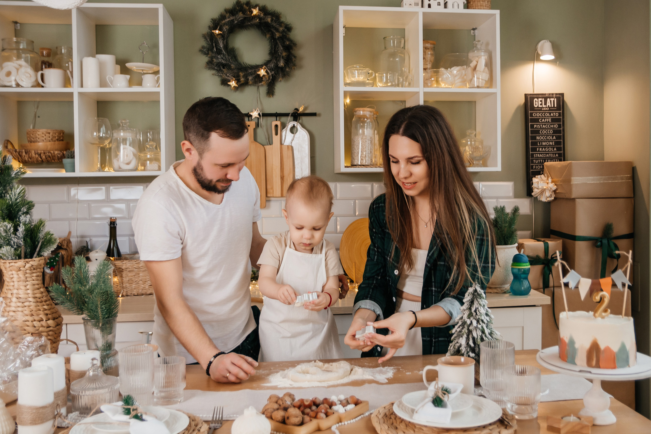 Фотосессия дня Рождения в студии. Семейный и детский фотограф Кущ Наташа