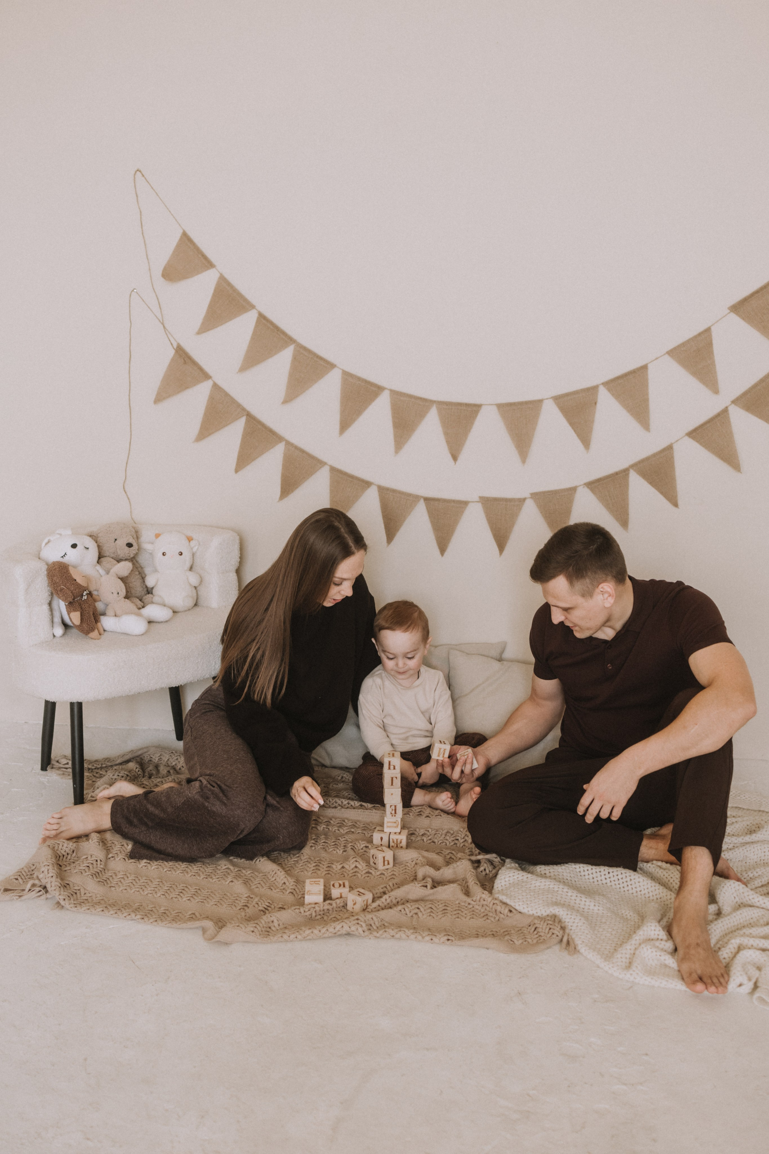 Максим, Алина, Савелий. Фотограф Нижний Новгород