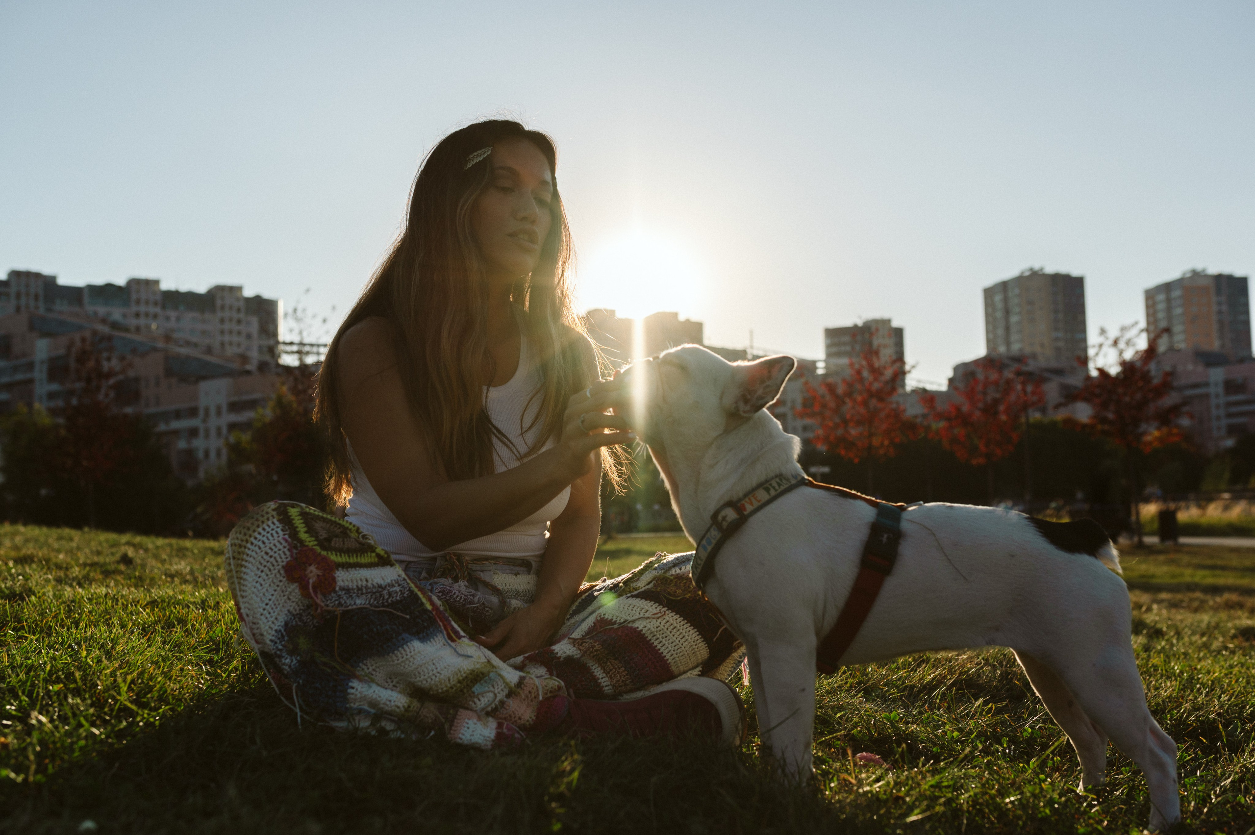 Инна и Белль. Фотограф анималист в Москве Ольга Агушева