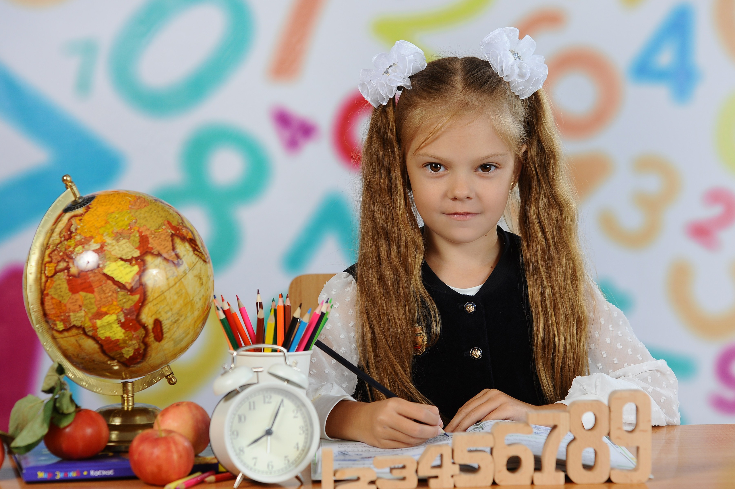 Портрет Цифры 25. Новогодний лес