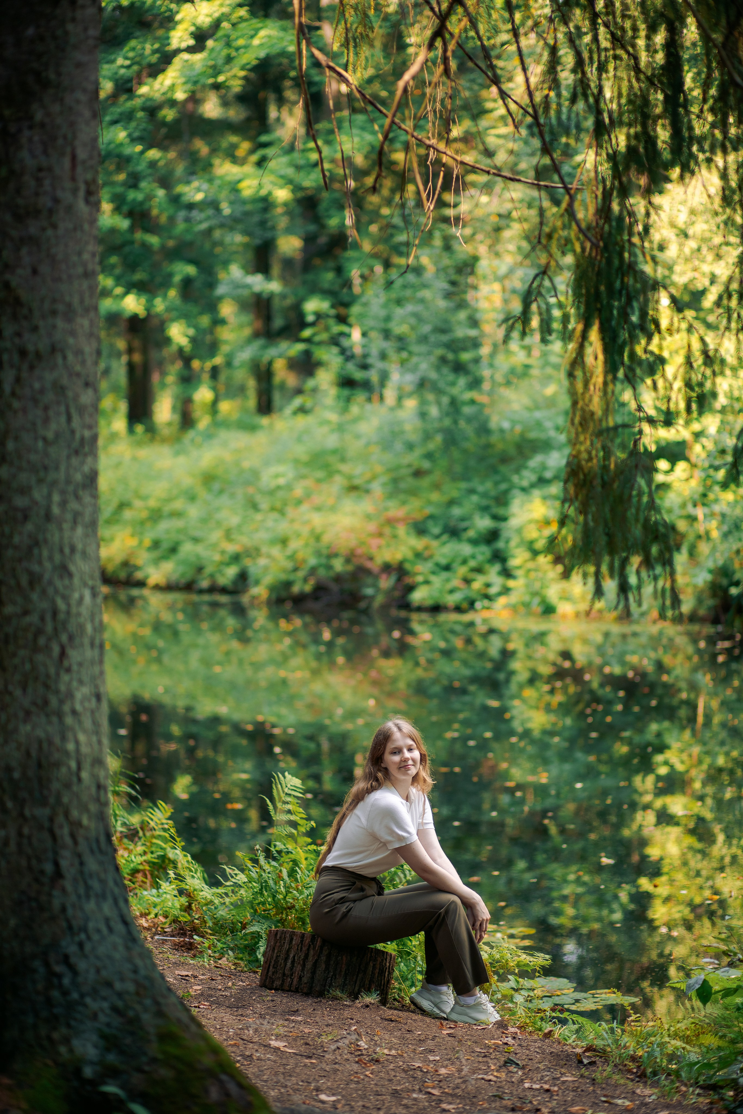 Семейная фотосессия в Шуваловском парке. Фотограф в Санкт-Петербурге, Анна Скворцова