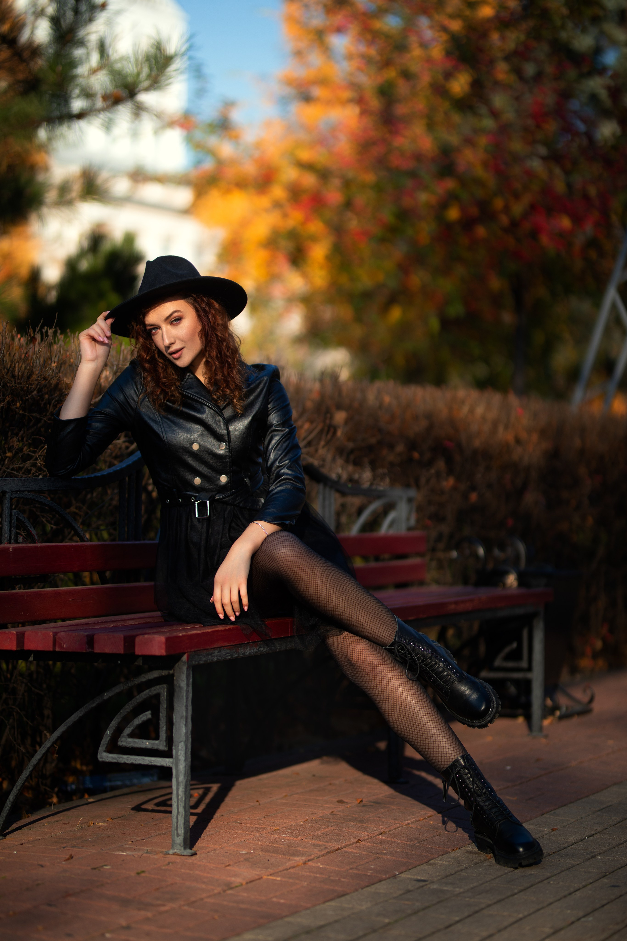 Осенняя фотосъемка в парке с Анастасией в формате для «себя»