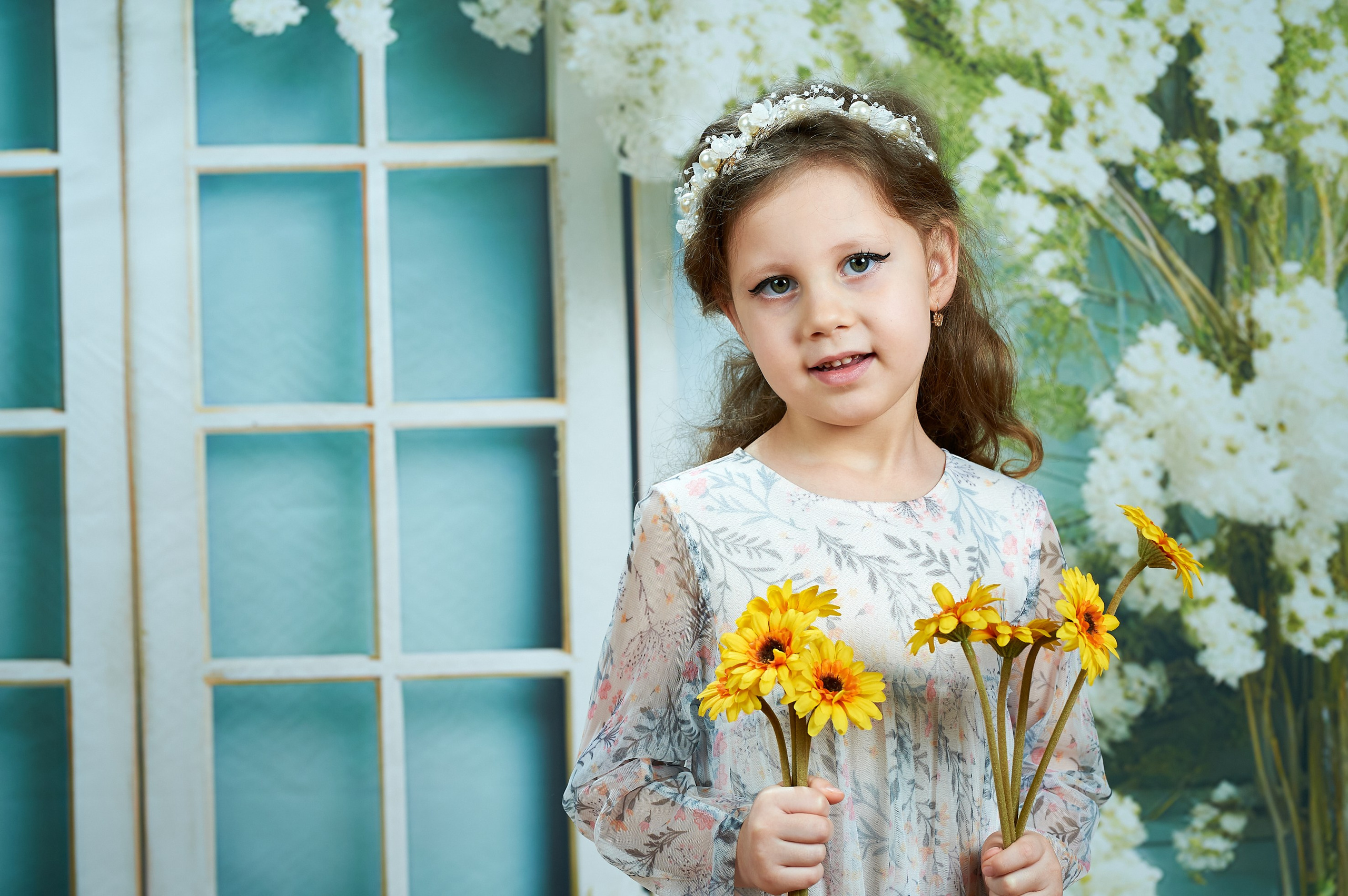 Детская весенняя фотосъемка