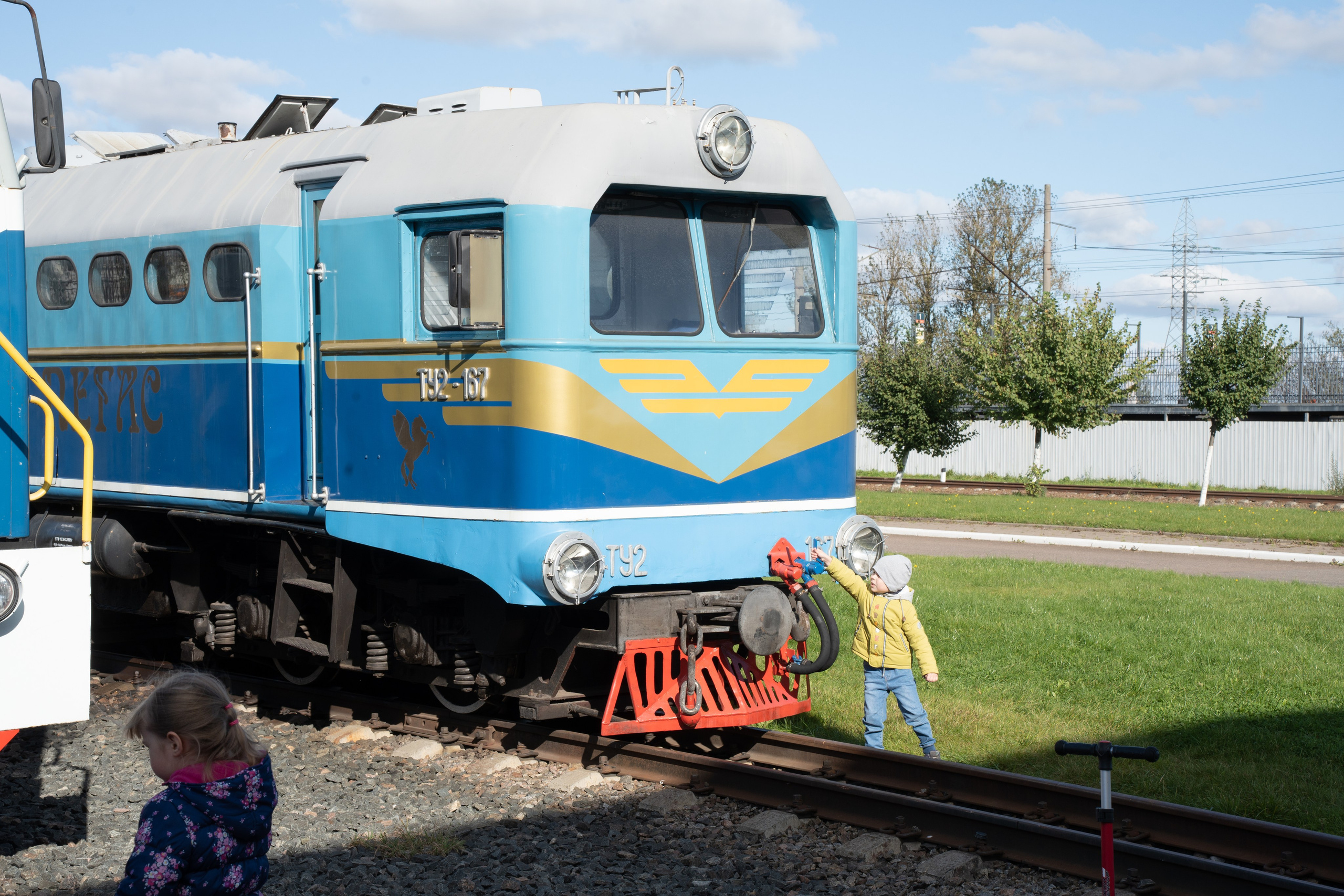 Малая Октябрьская детская железная дорога. Фотограф Мария Ковкова