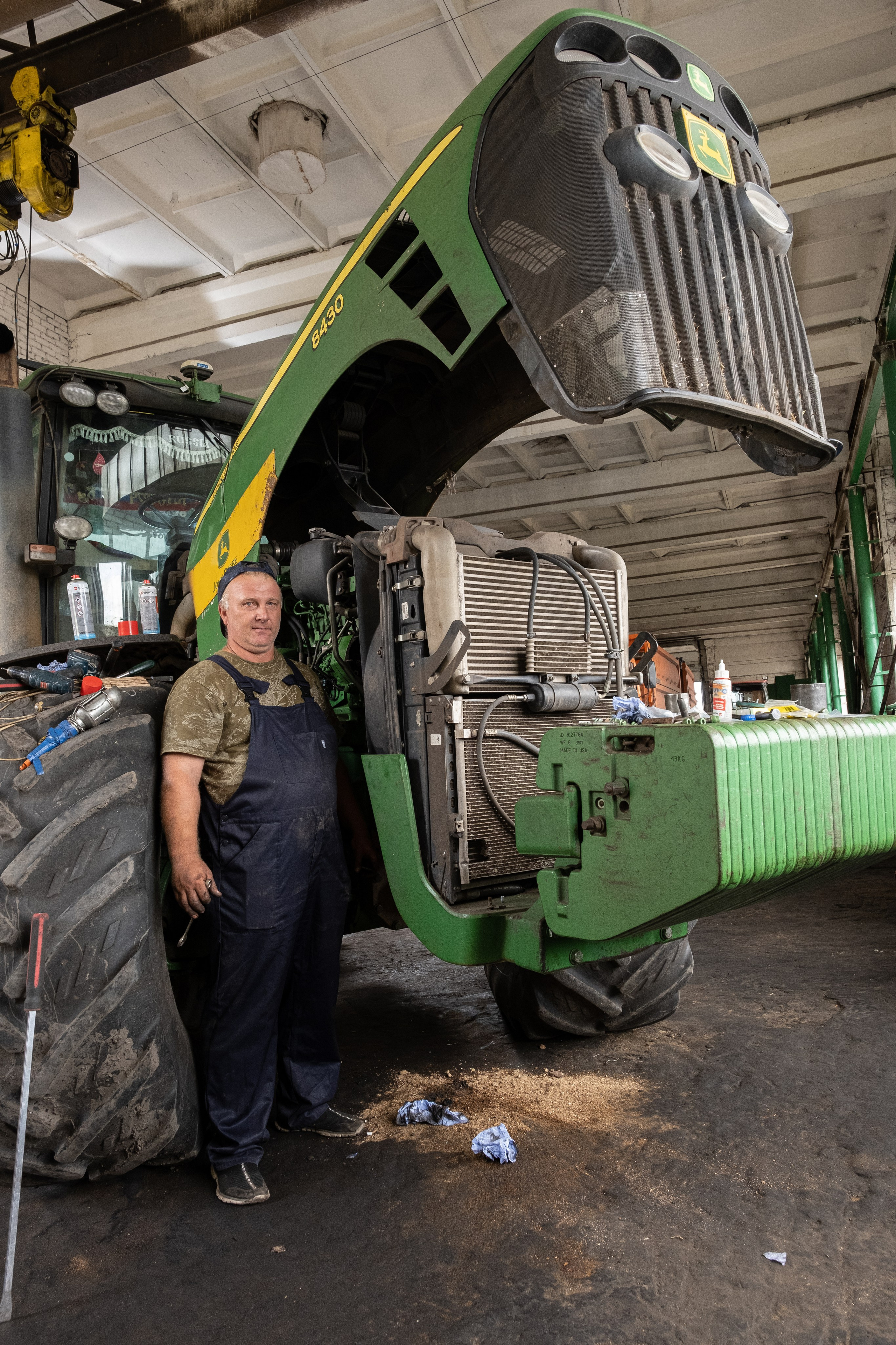 Ремонтная мастерская сельскохозяйственной техники