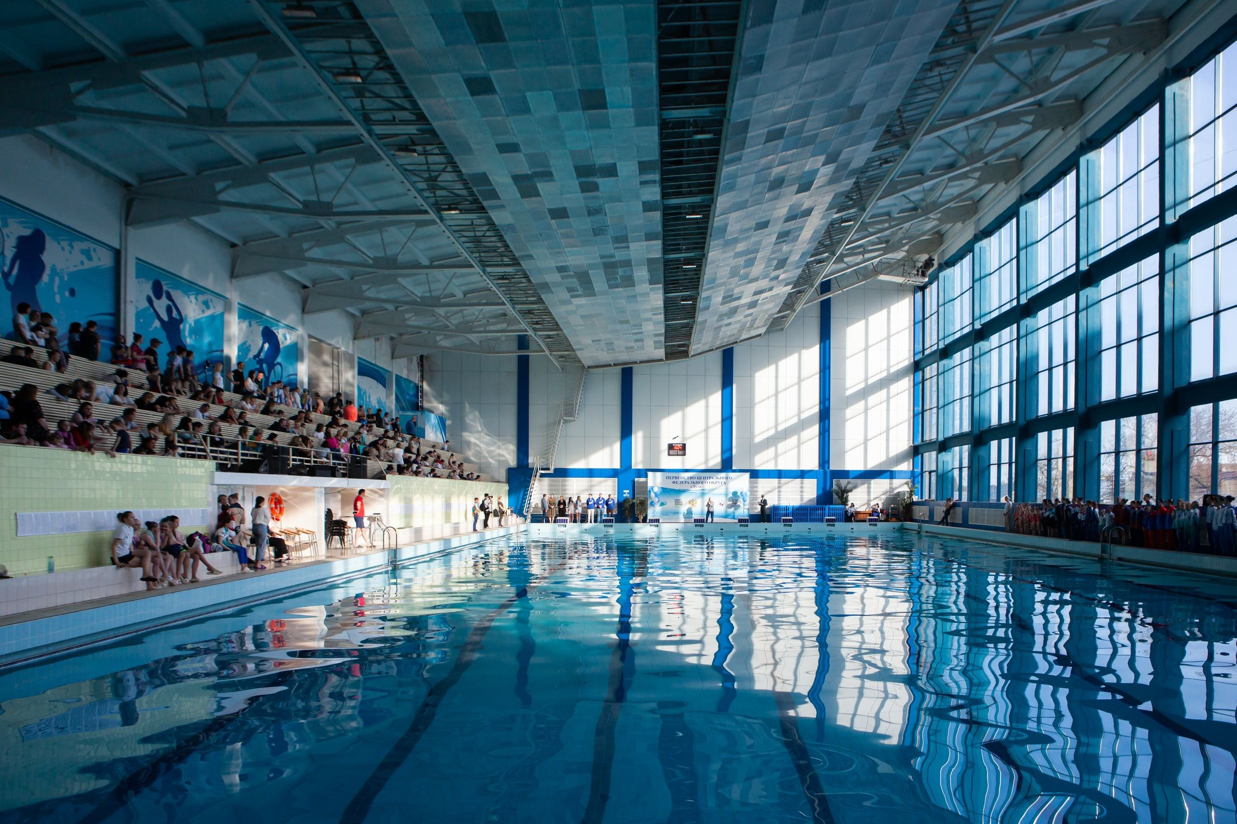 Первенство ЦФО по синхронному плаванию (16 апреля 2023). Репортажный фотограф Алексей Пирязев