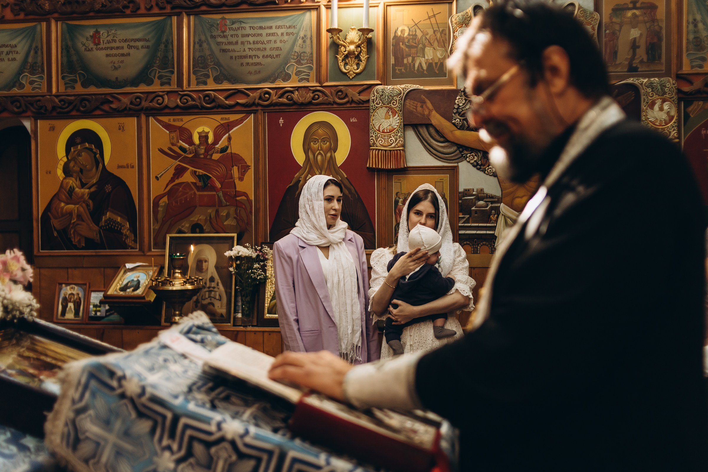 Крещение Мирослава. Семейный фотограф в Волгодонске Краченцева Анна