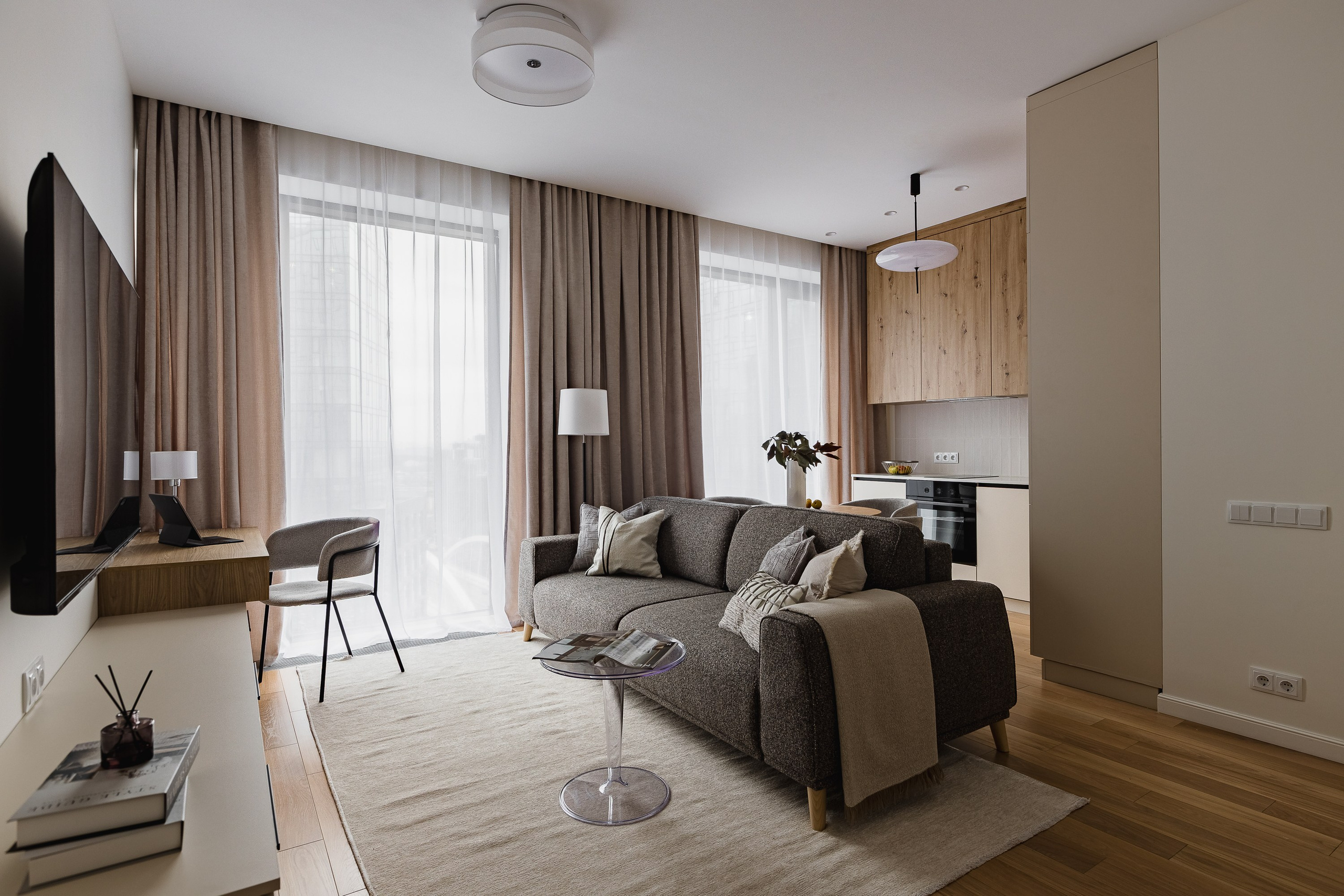 ЖК Левел Причальный. Интерьерный фотограф в Москве Роман Потапов