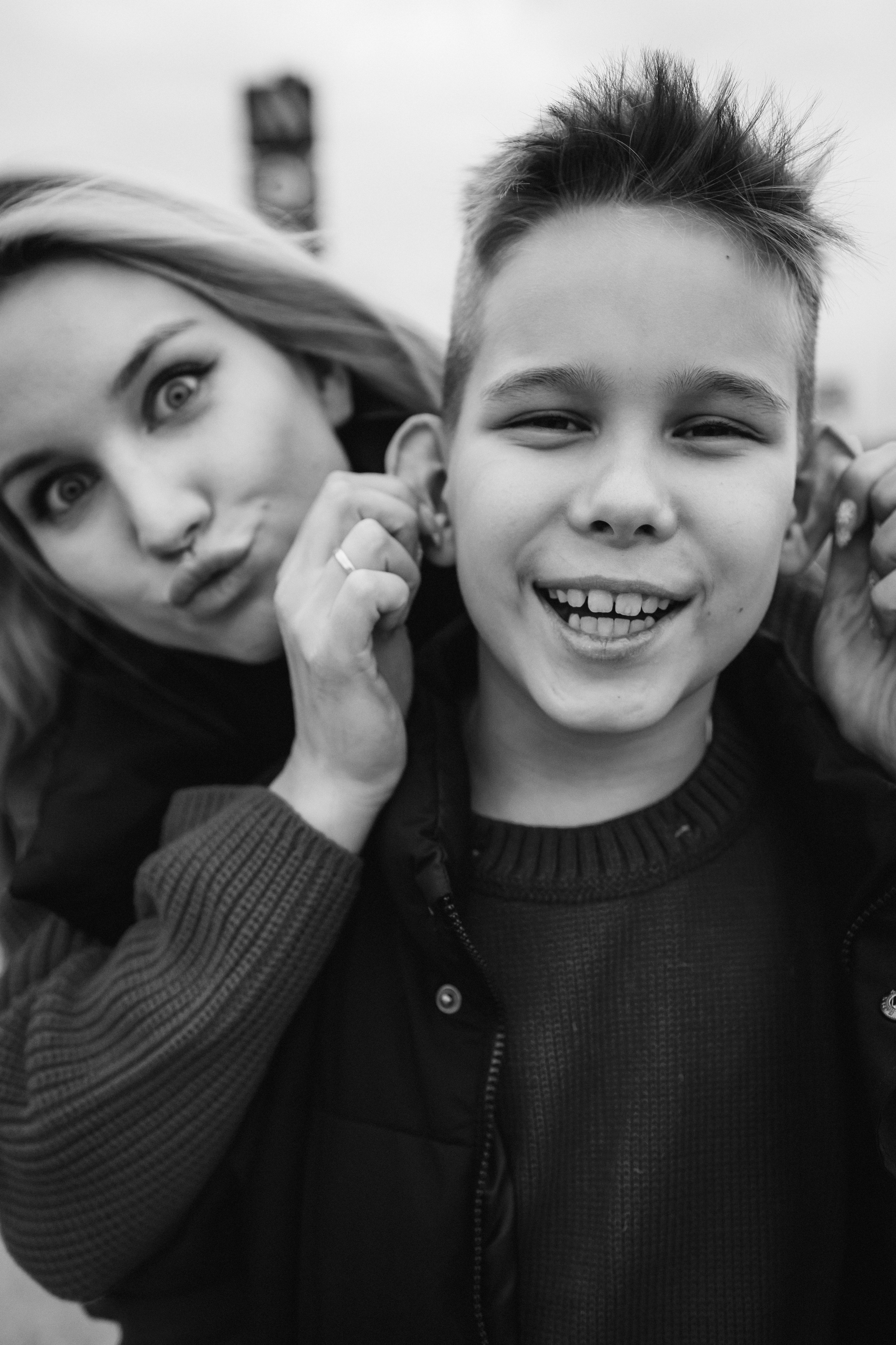 Семейная фотосессия для мамы и сына подростка. Семейный фотограф в Москве, Щелково, Фрязино _ Виктория Степанова